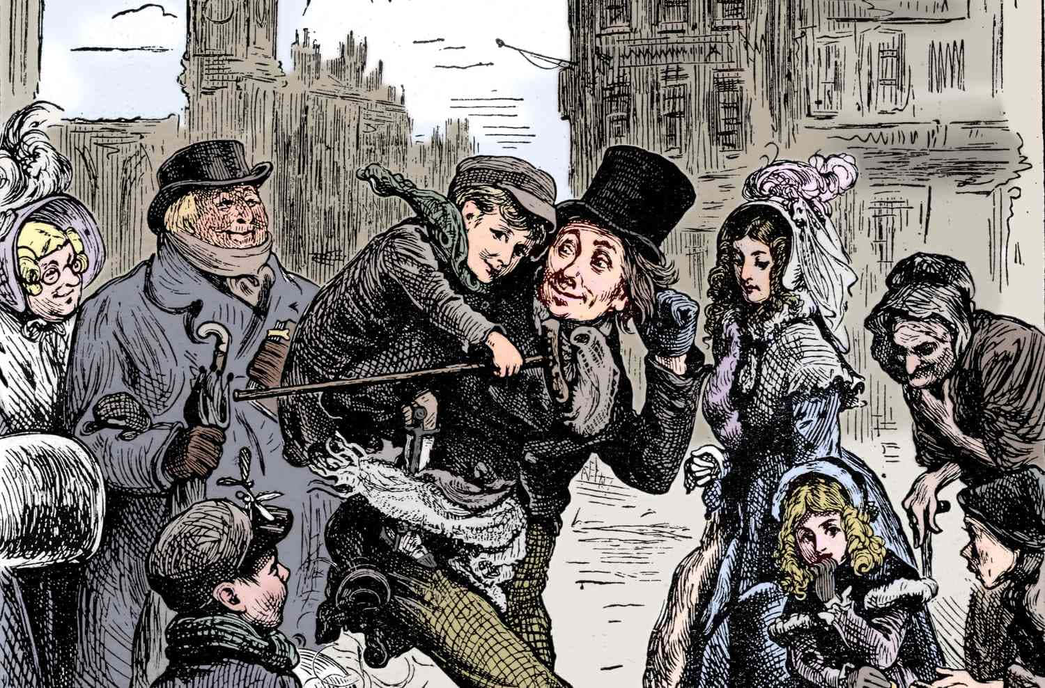 Picha za A Christmas Carol Picha ya Ukuta