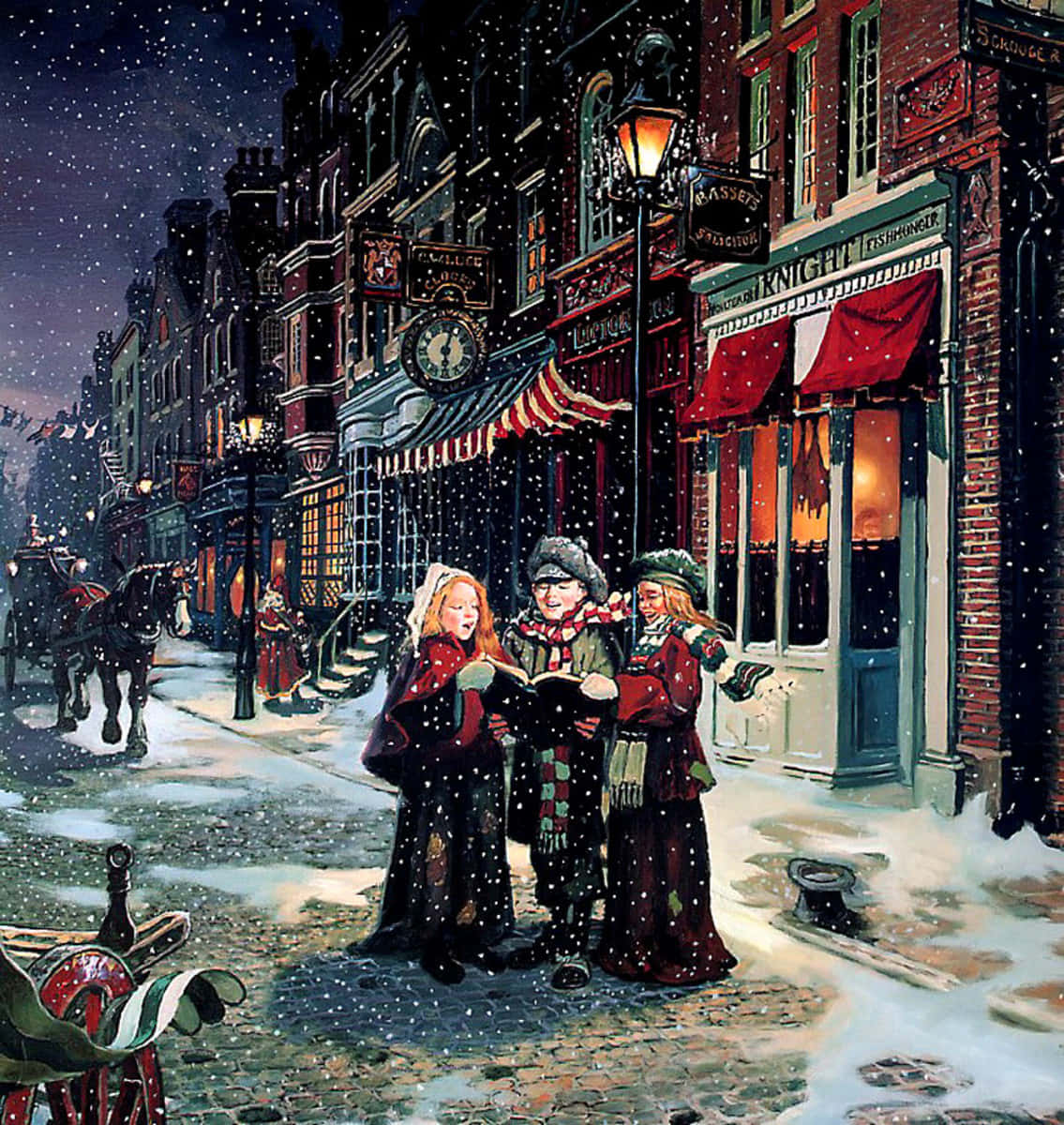 Picha za A Christmas Carol Picha ya Ukuta