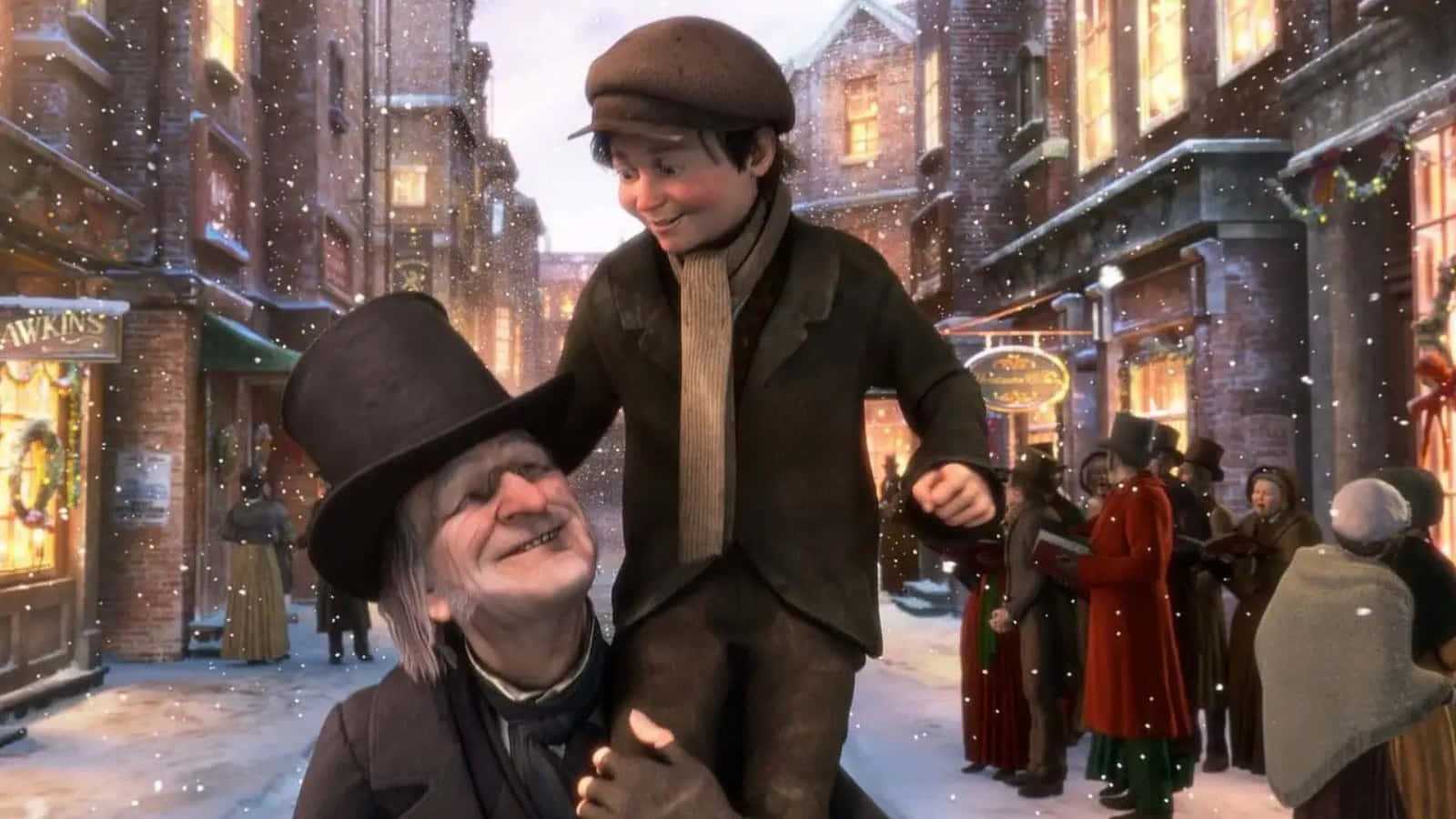Picha za A Christmas Carol Picha ya Ukuta