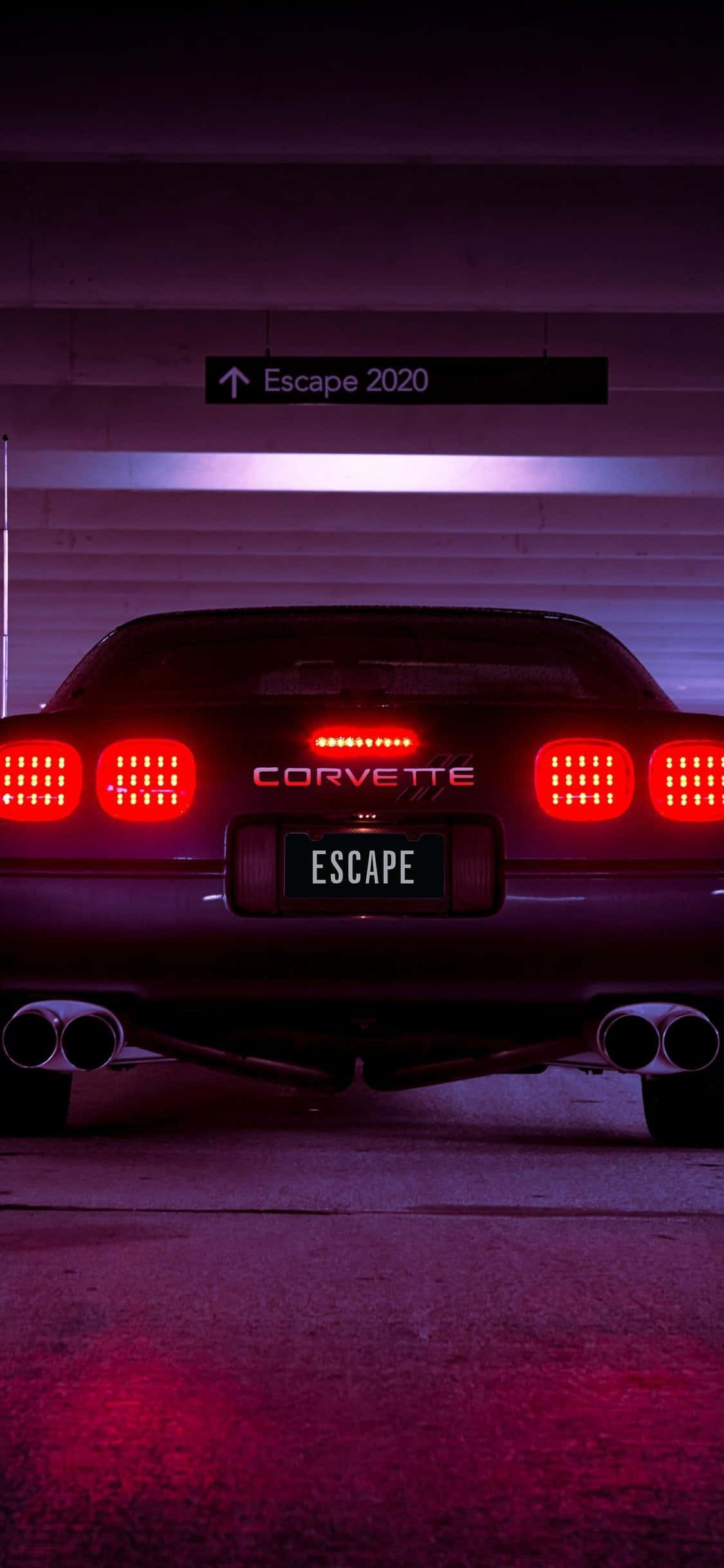 Picha za C4 Corvette Picha ya Ukuta