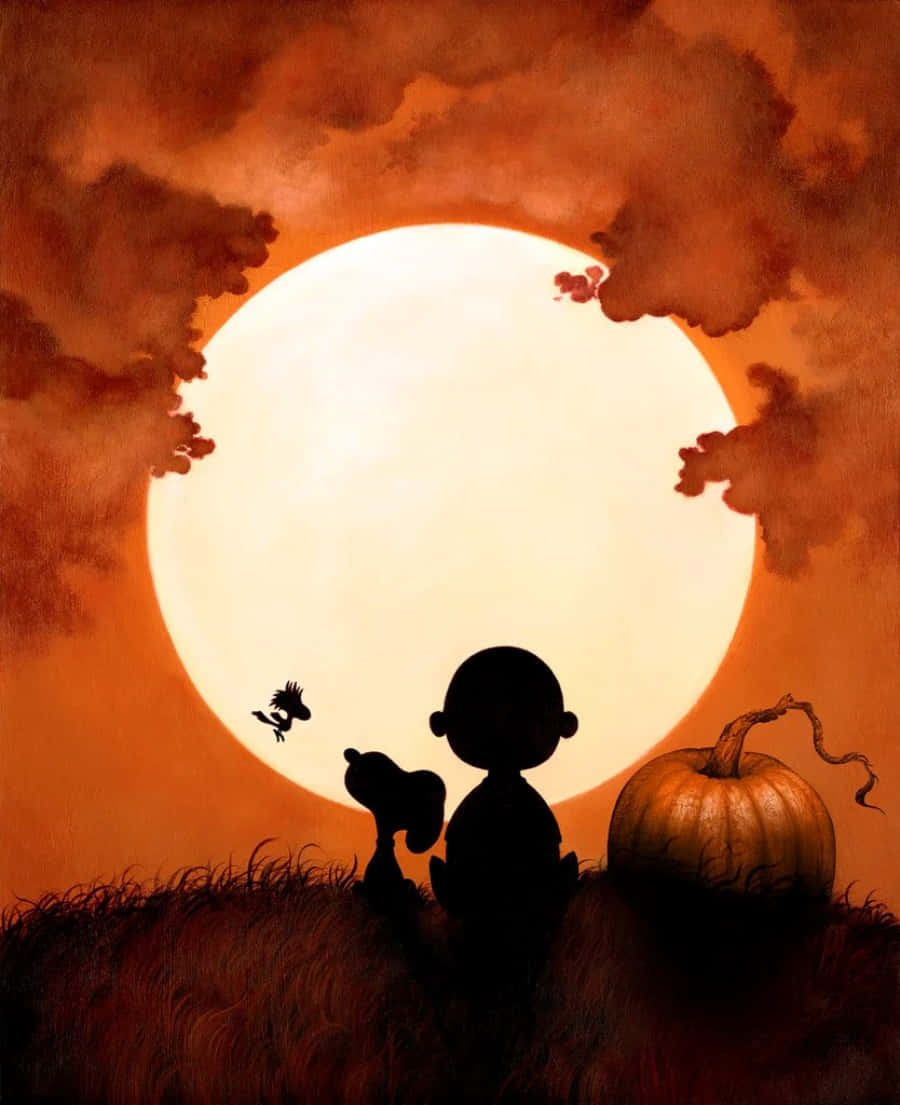 Picha za Charlie Brown Halloween Picha ya Ukuta