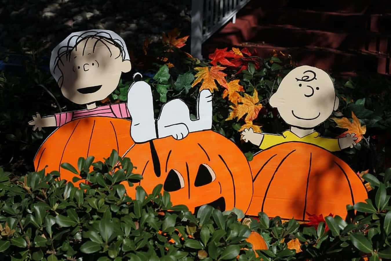 Picha za Charlie Brown za Halloween Picha ya Ukuta