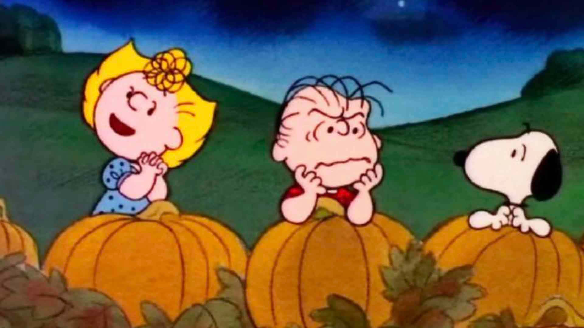 Picha za Charlie Brown za Halloween Picha ya Ukuta