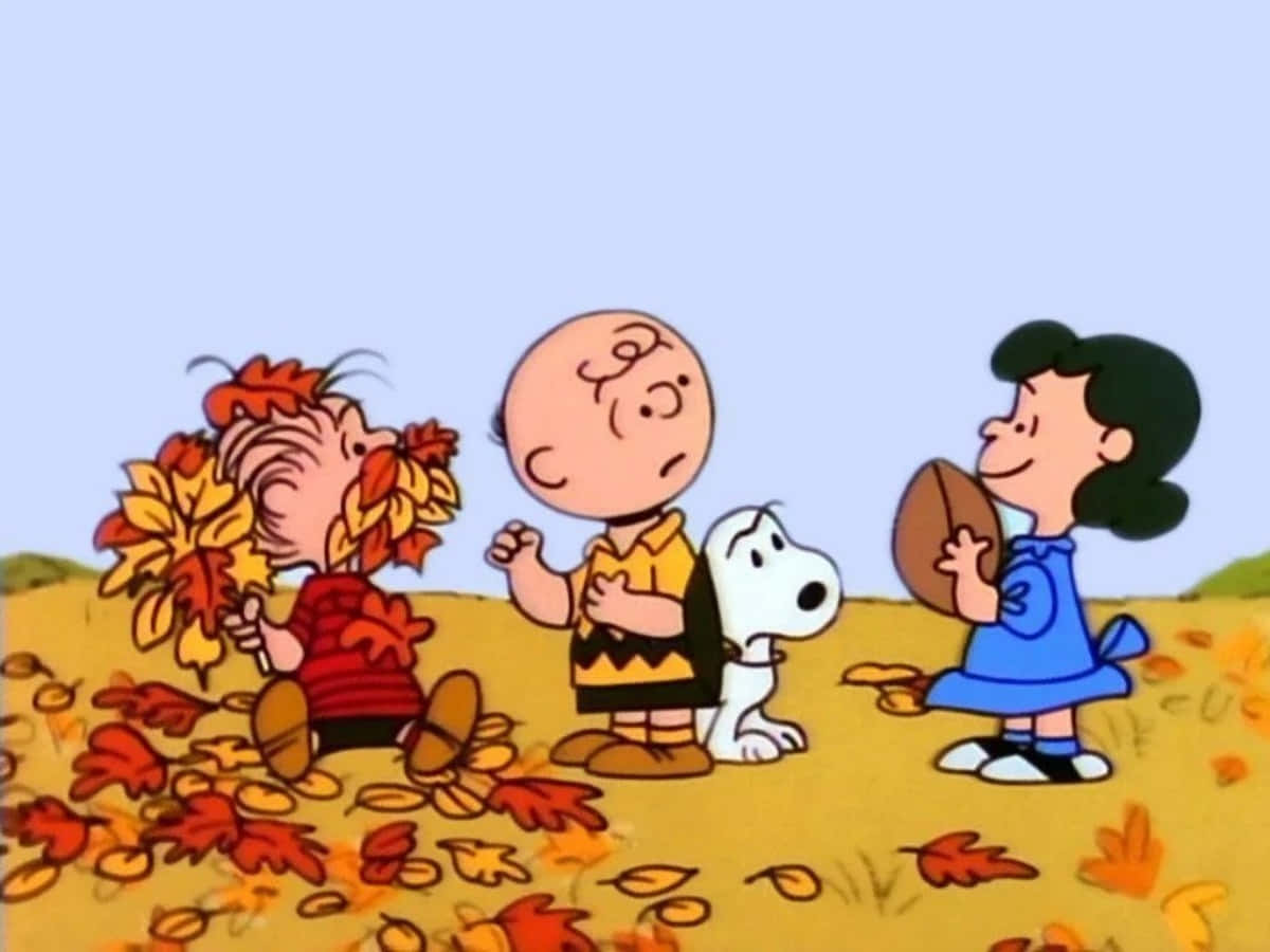 Picha za Charlie Brown za Halloween Picha ya Ukuta