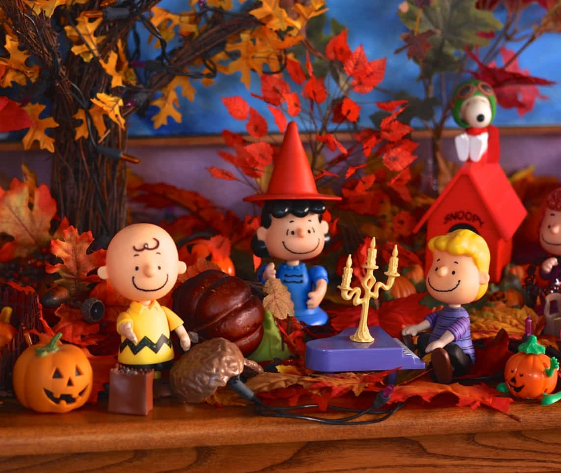 Picha za Charlie Brown za Halloween Picha ya Ukuta