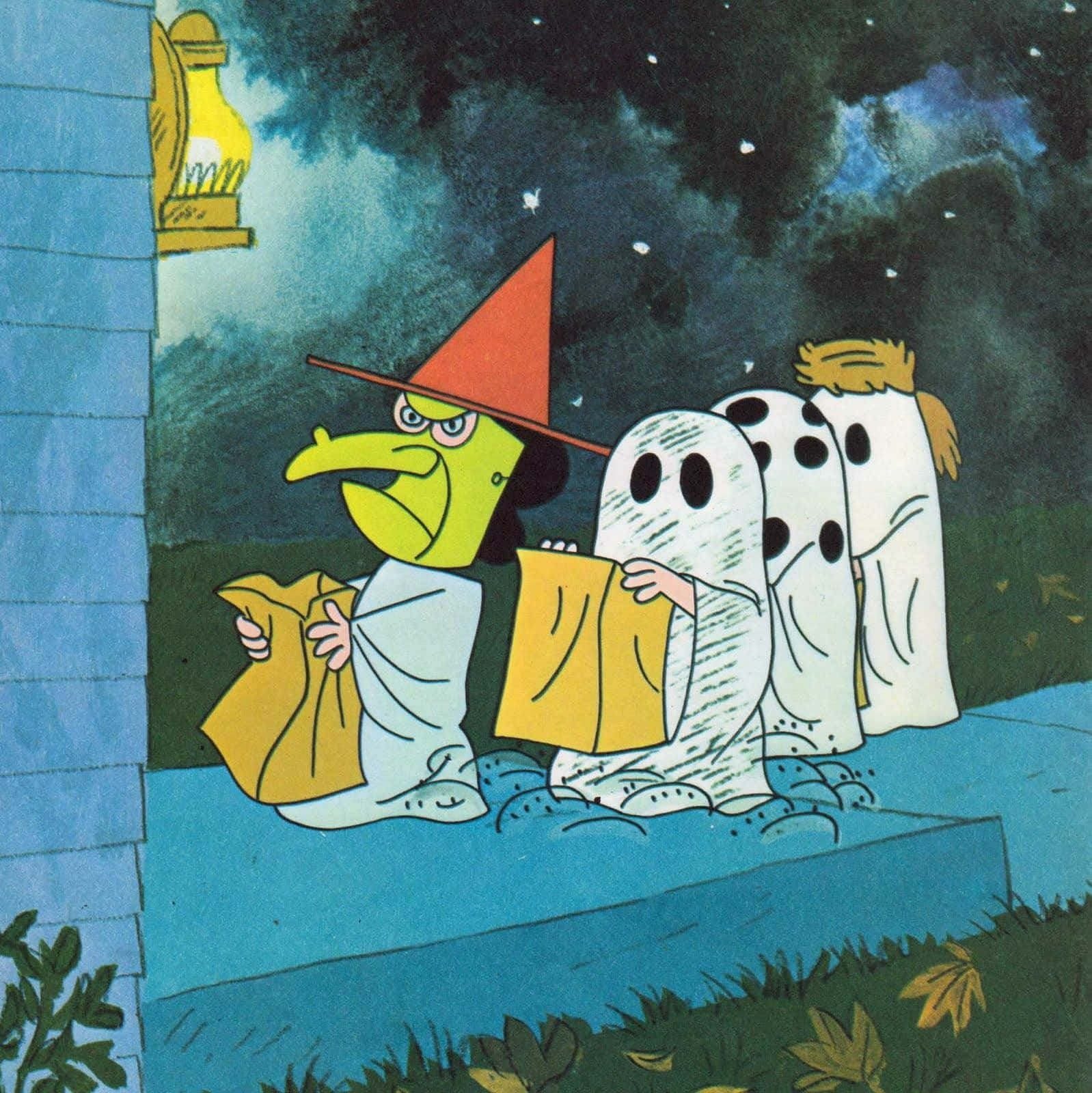 Picha za Charlie Brown za Halloween Picha ya Ukuta