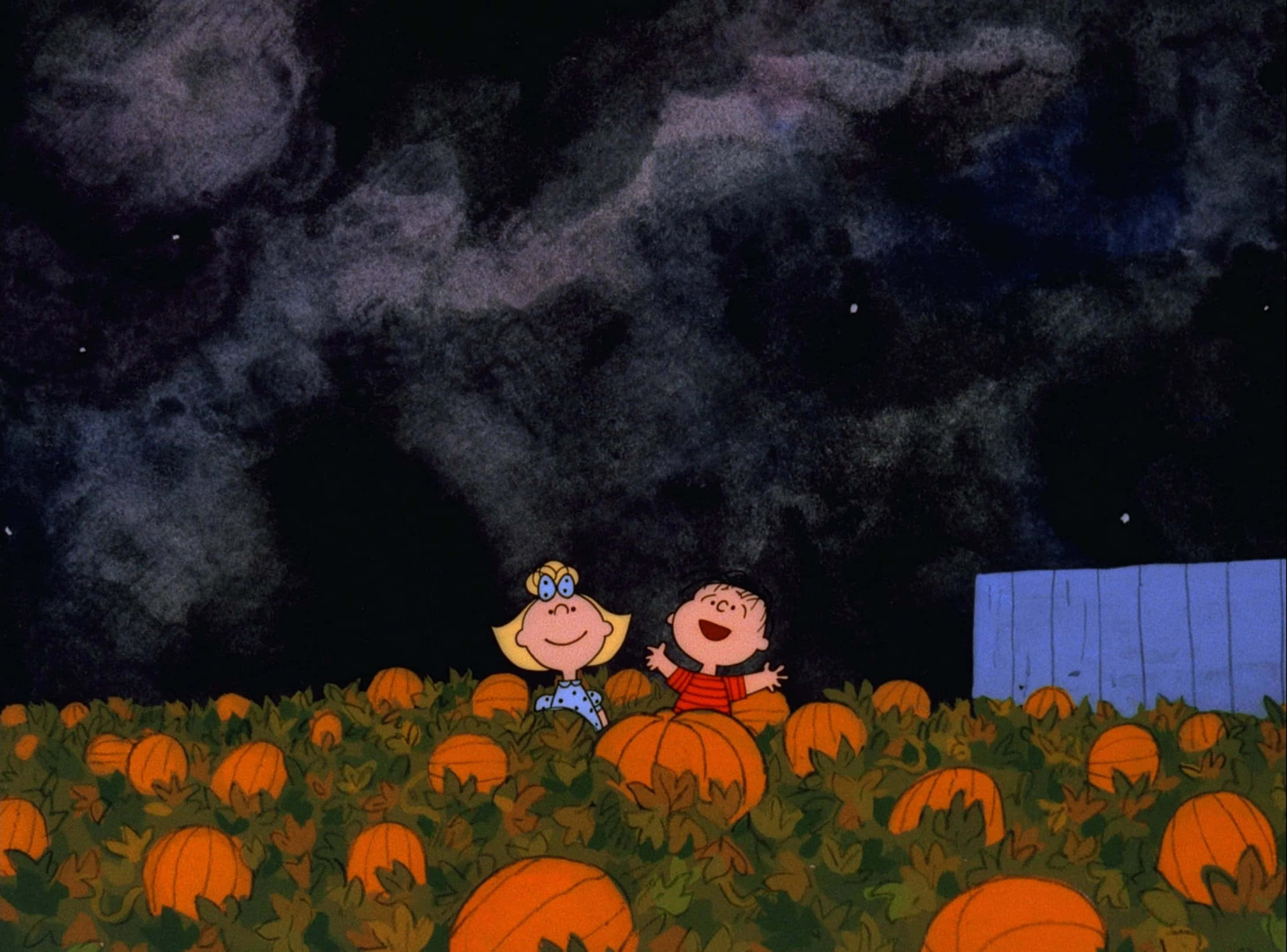 Picha za Charlie Brown za Halloween Picha ya Ukuta