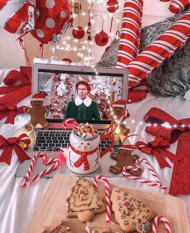 Picha za Krismasi zenye urembo Picha ya Ukuta