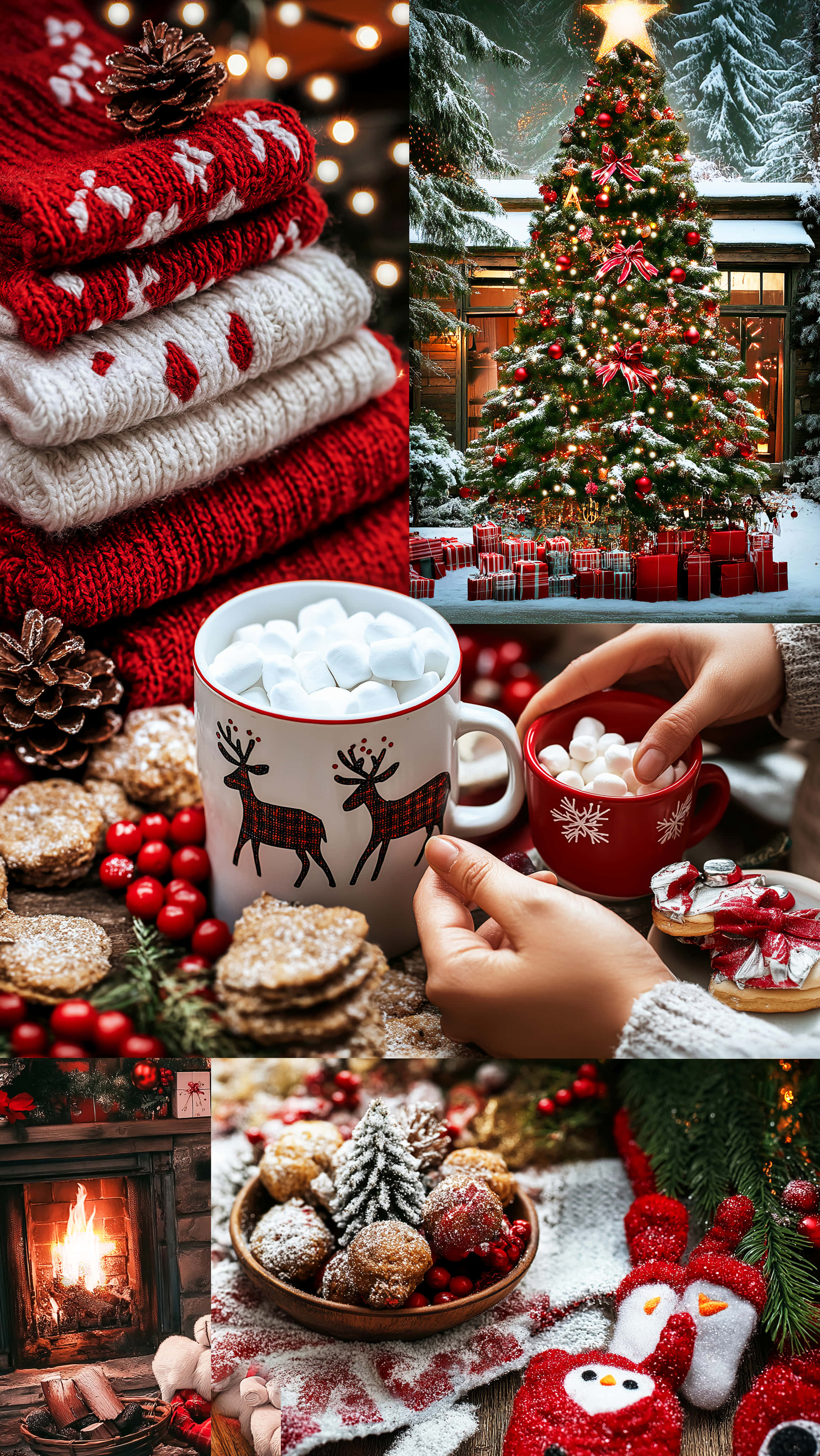 Picha za Krismasi Picha ya Ukuta