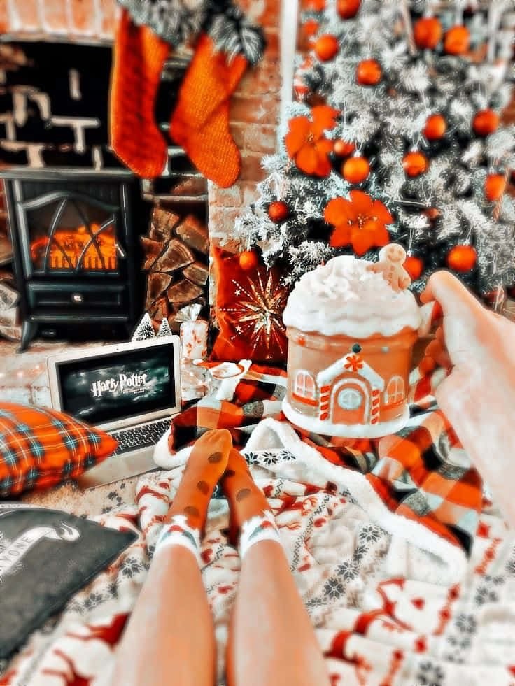 Picha za Krismasi zenye mvuto Picha ya Ukuta