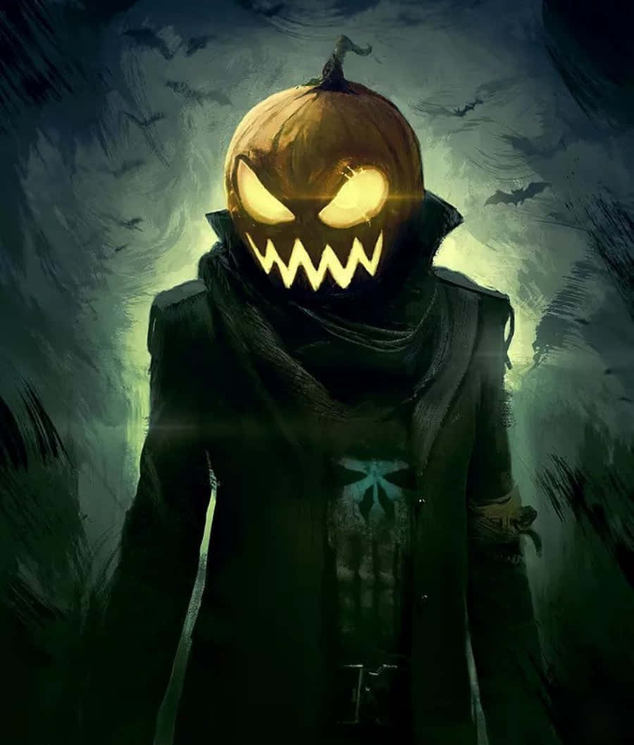 Picha za kutisha za Halloween Picha ya Ukuta