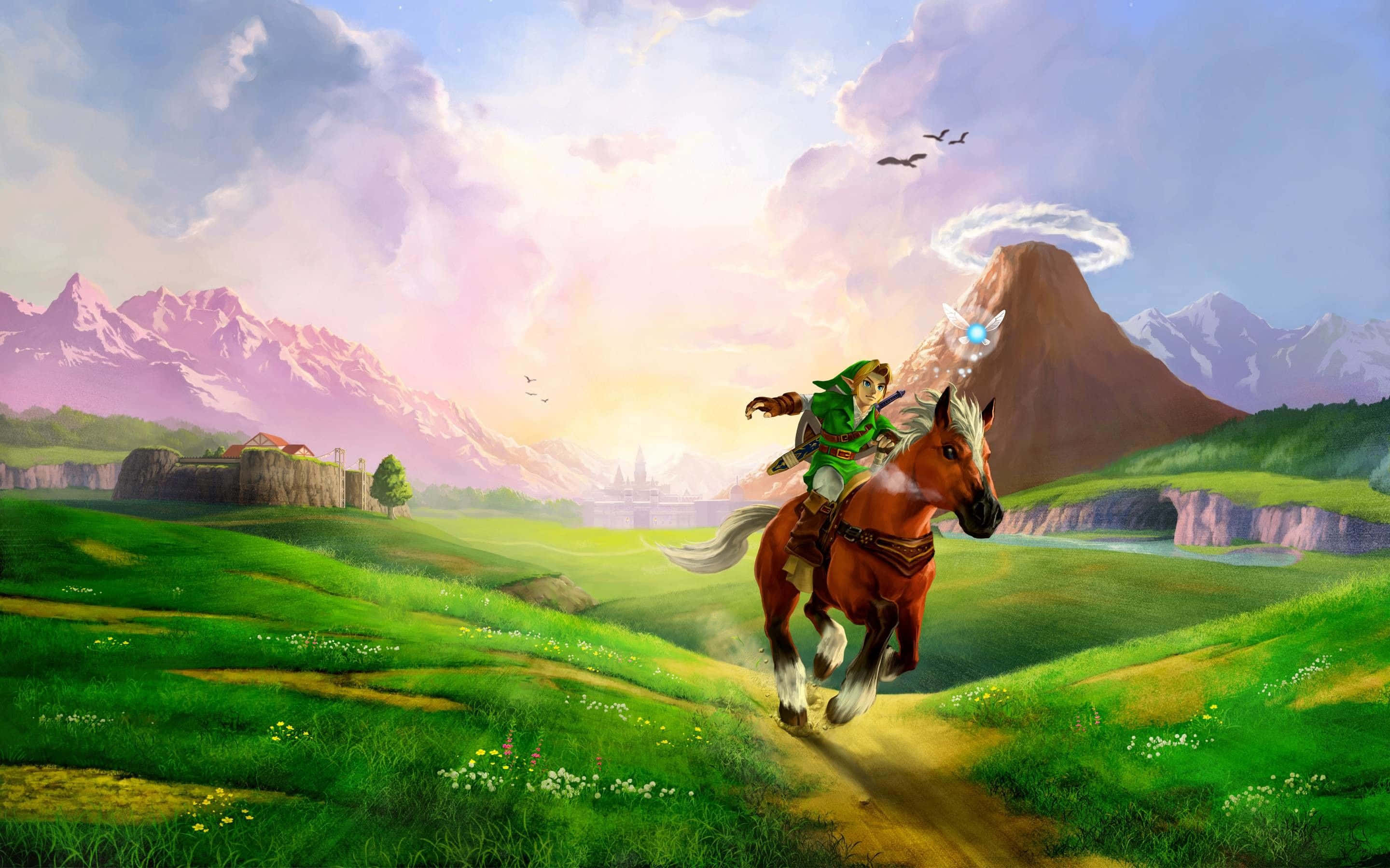 picha za mandhari za the legend of zelda zenye ubora wa HD Picha ya Ukuta