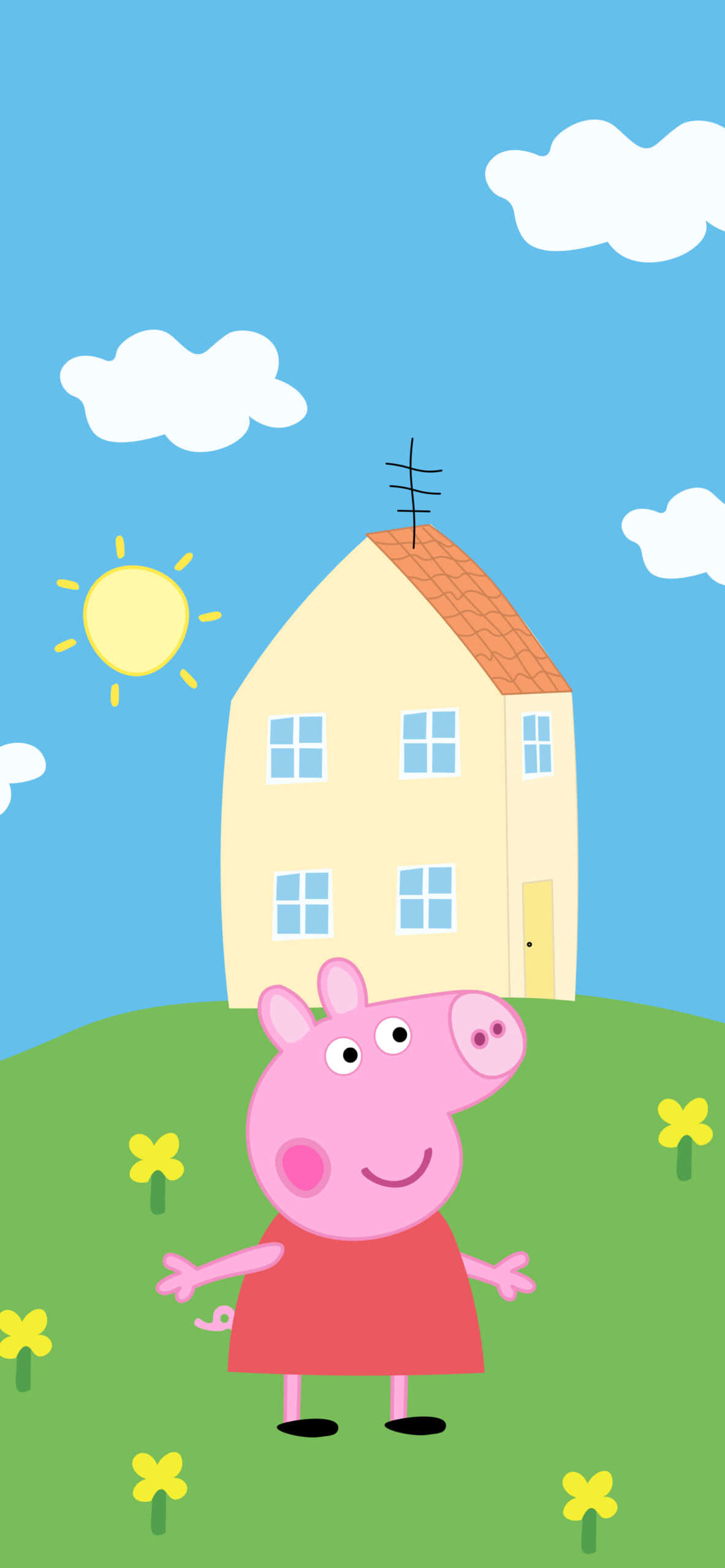 Picha za Peppa Pig Picha ya Ukuta