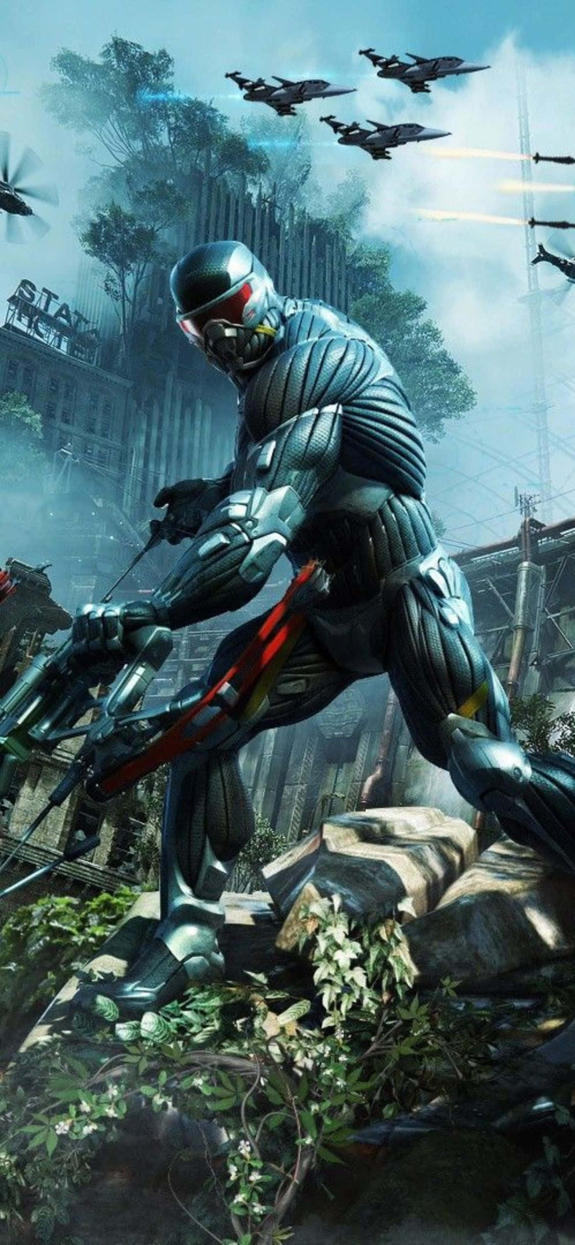 Piga Crysis 3 kwenye iPhone X ya Hivi Karibuni Picha ya Ukuta