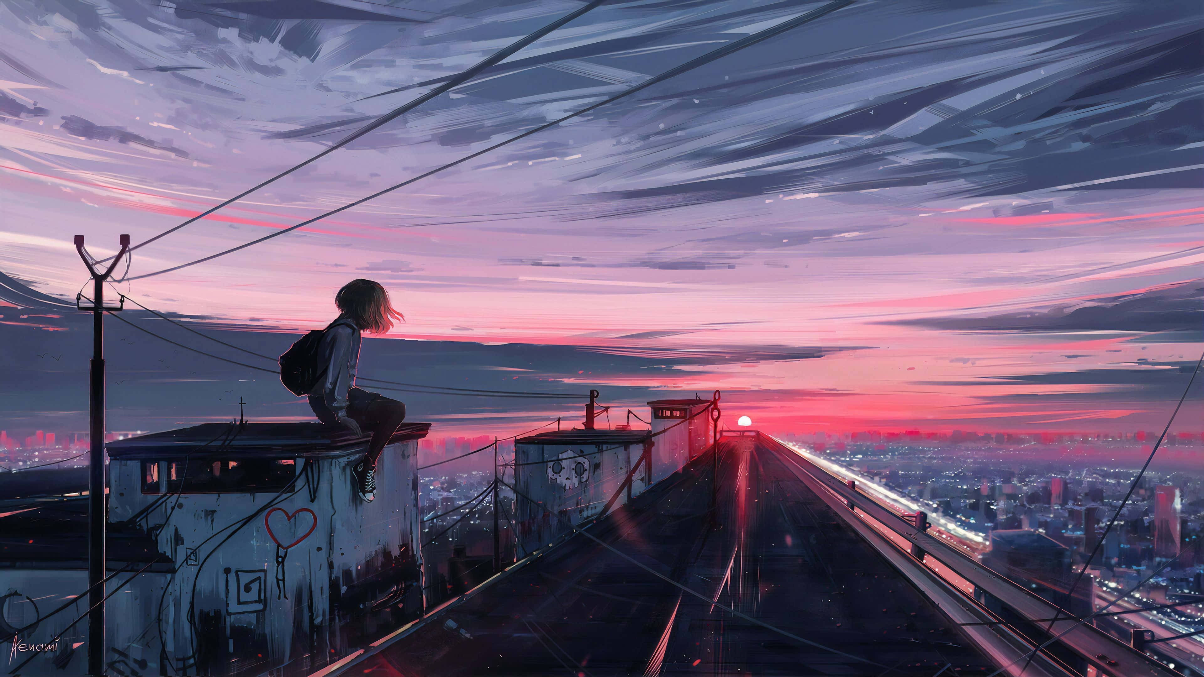 Piga mawazo yako yawiani na Anime 4K! Picha ya Ukuta