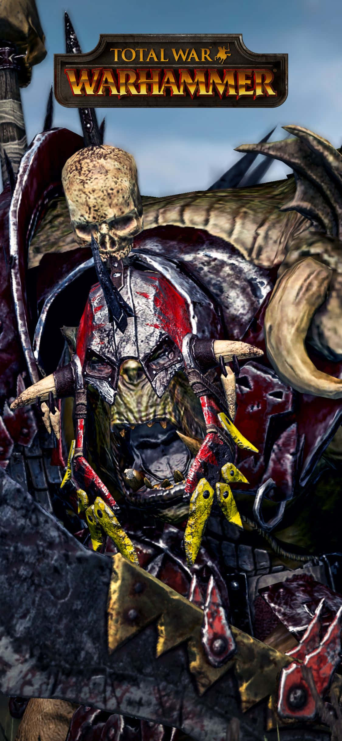 Command the Total War Warhammer Battles with the iPhone X Picha ya Ukuta
