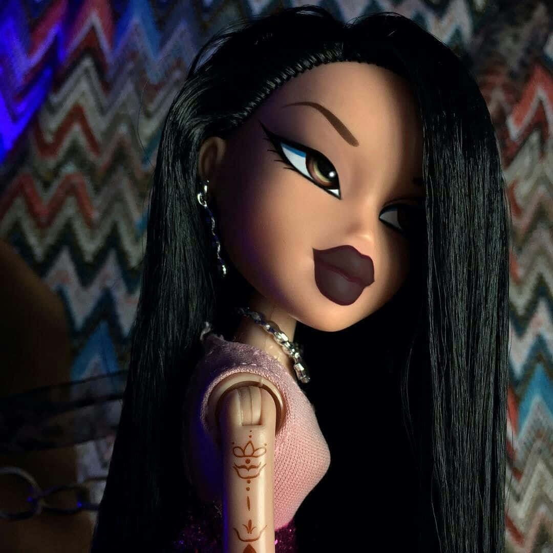 Piga mtindo wa kusisimua wa Bratz Aesthetic! Picha ya Ukuta