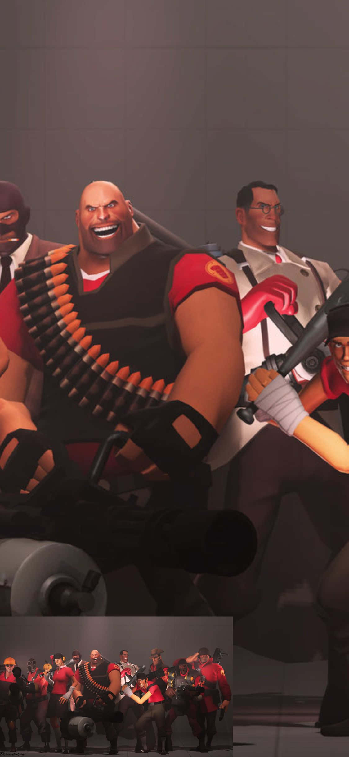 Piga Team Fortress 2 kwenye iPhone XS yako Picha ya Ukuta