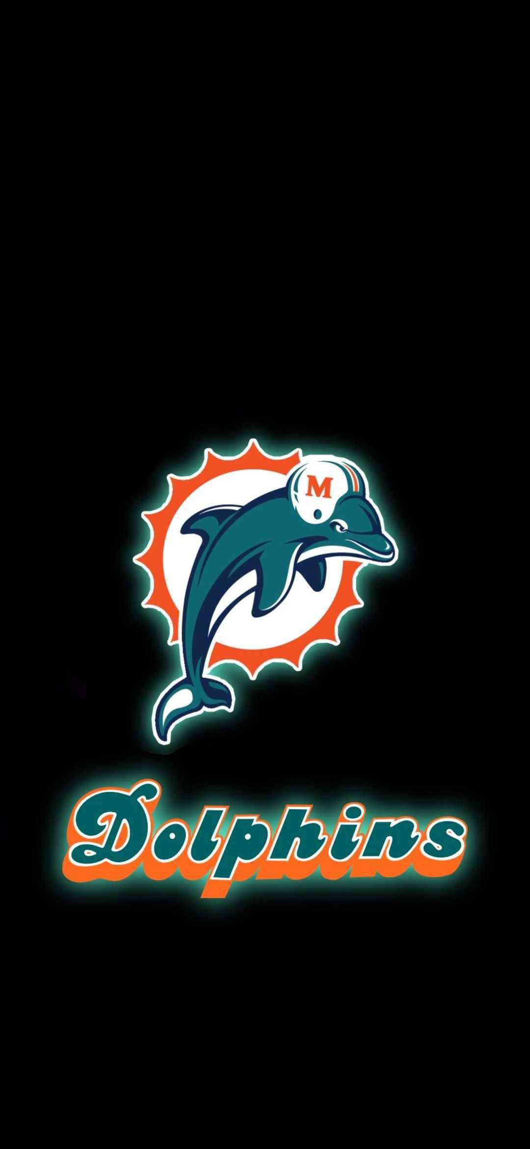 Piga ufanisi wako na kuonyesha msaada kwa Miami Dolphins na hii Miami Dolphins iPhone! Picha ya Ukuta