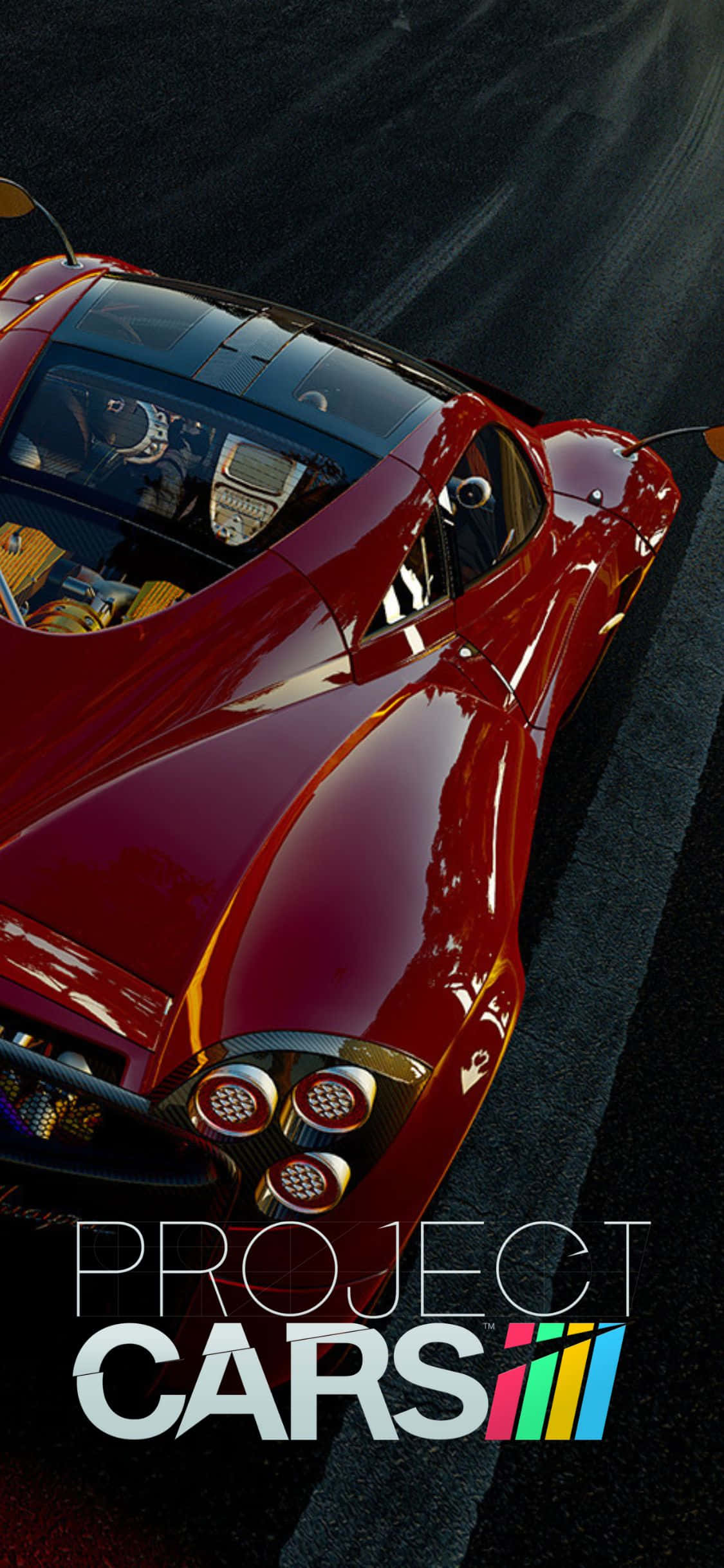 Piga uigizaji wako kwa kiwango cha juu na Project Cars kwenye iPhone XS Picha ya Ukuta