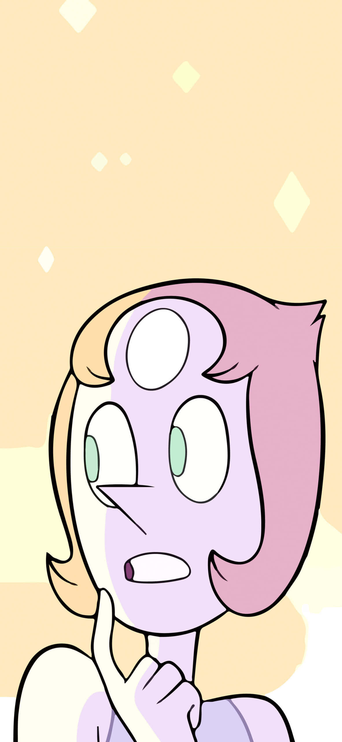 Piga ukifu na Steven Universe Phone Picha ya Ukuta