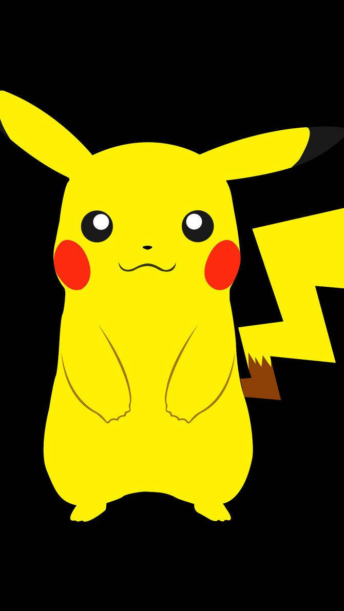Pikachu Anajipanga Kati ya Mawingu ya Dhoruba Picha ya Ukuta