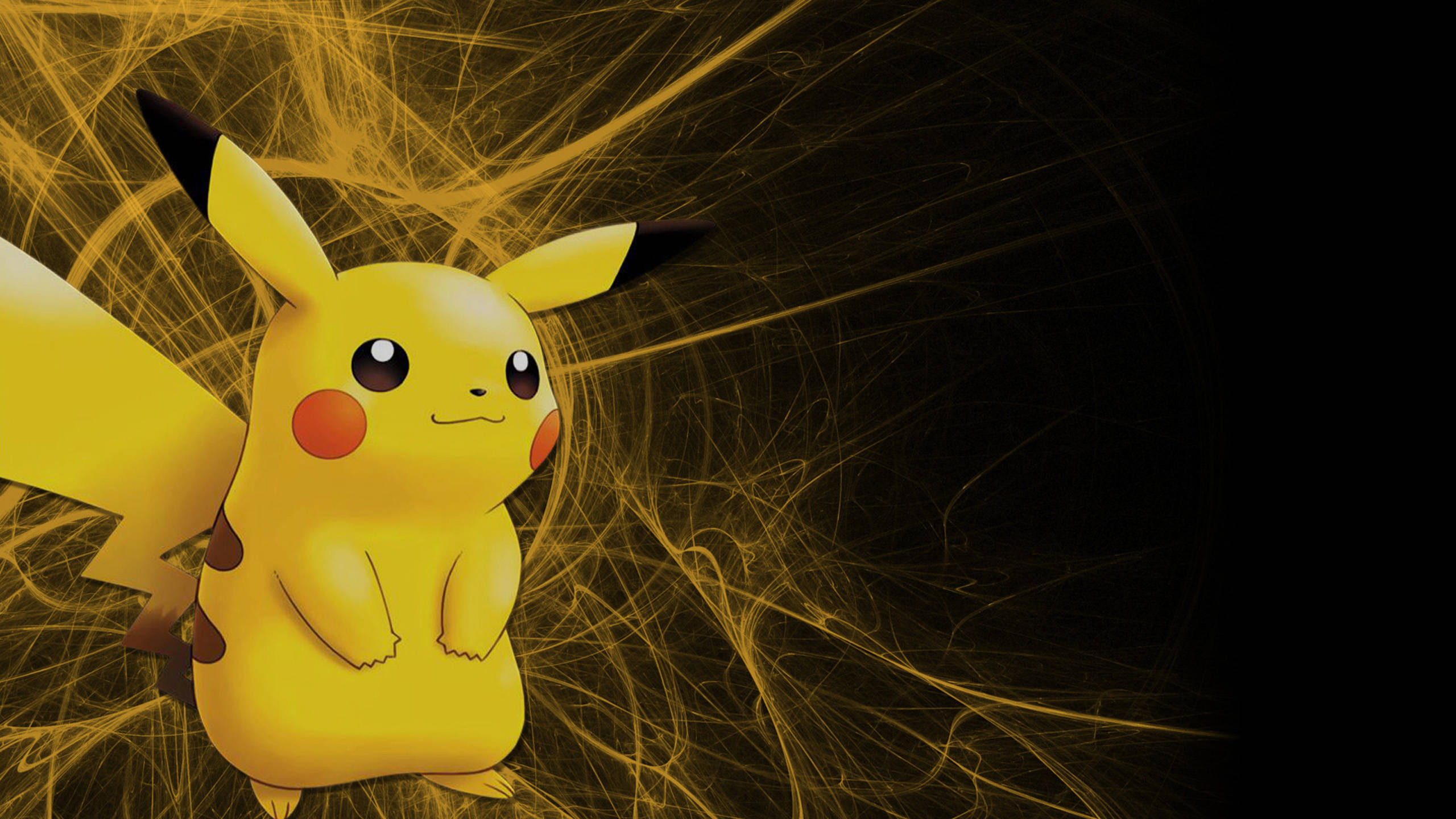 Pikachu Mshtuko wa Umeme Pokemon Baridi Picha ya Ukuta
