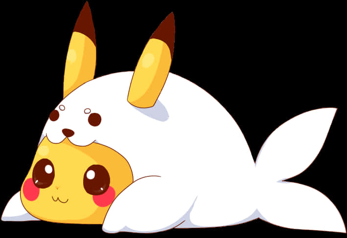 Pikachu Mzuri Anayoweka Kama Sili Picha ya Ukuta