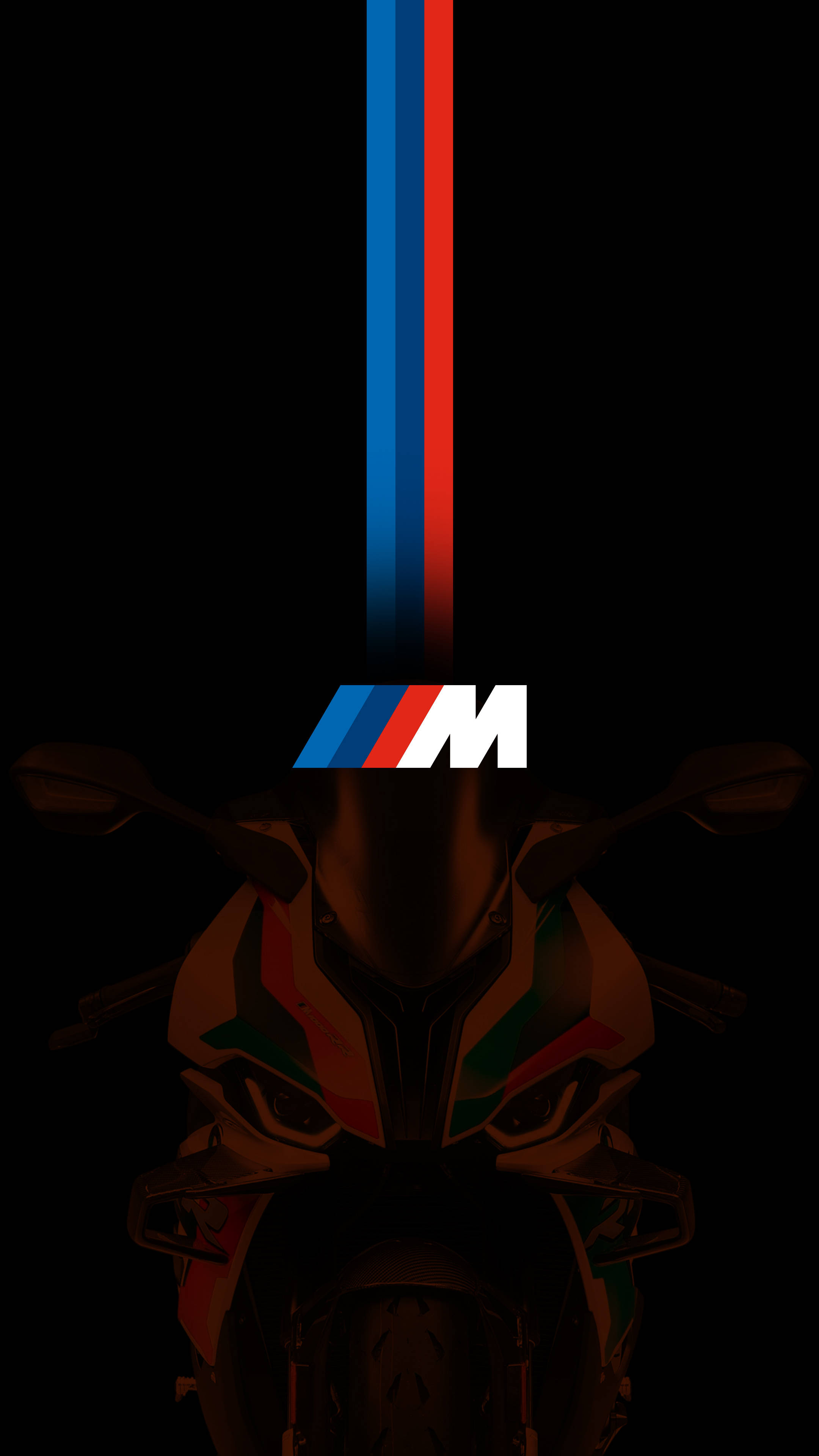 Pikipiki ya BMW M Logo Picha ya Ukuta