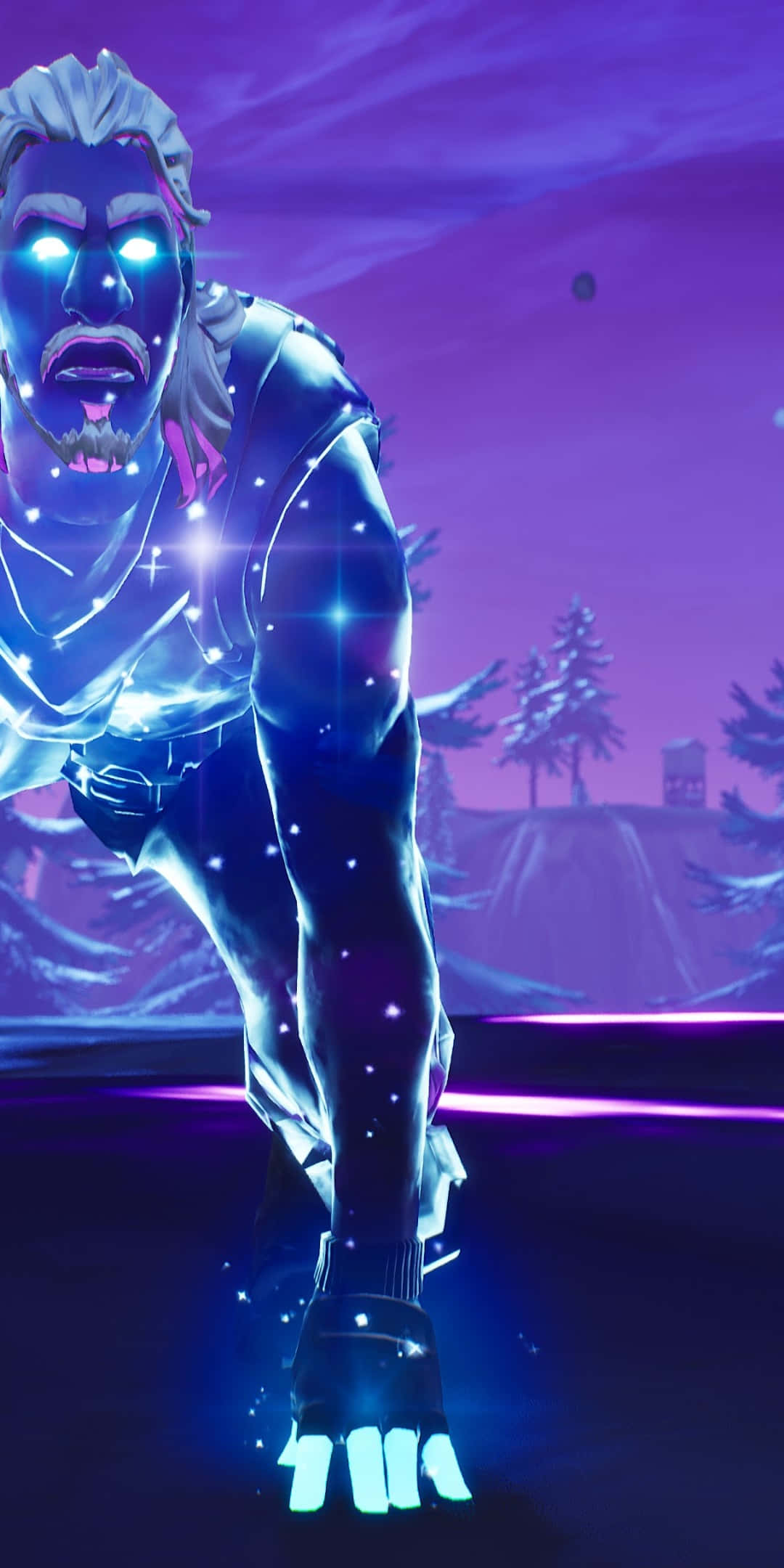 Pikseli 3 Fortnite Vita ya Kifalme Mandhari ya Galaxy Picha ya Ukuta