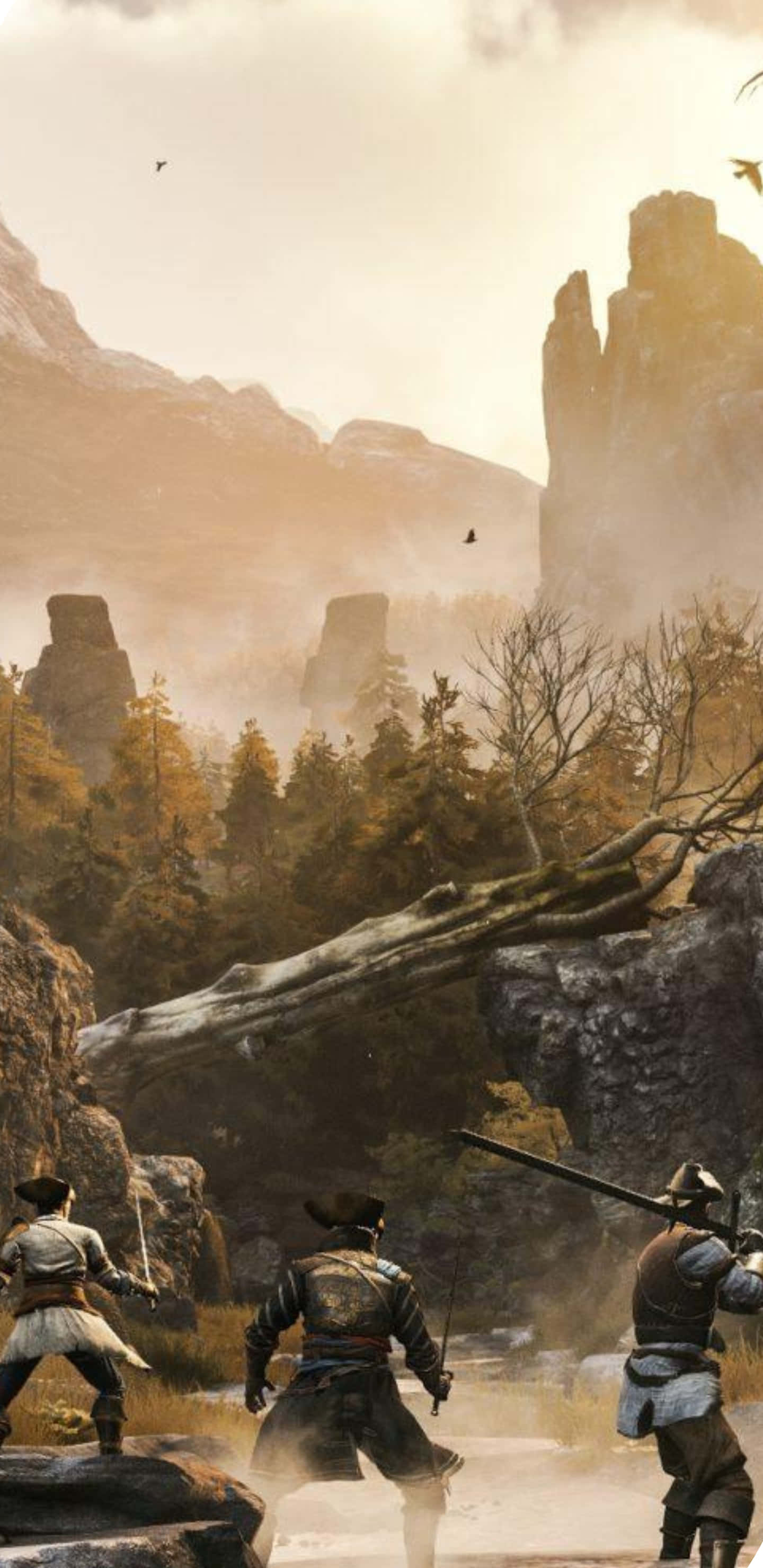 Pikseli 3xl Greedfall Kesi ya Kukimbia Monster Anayeruka Background Picha ya Ukuta