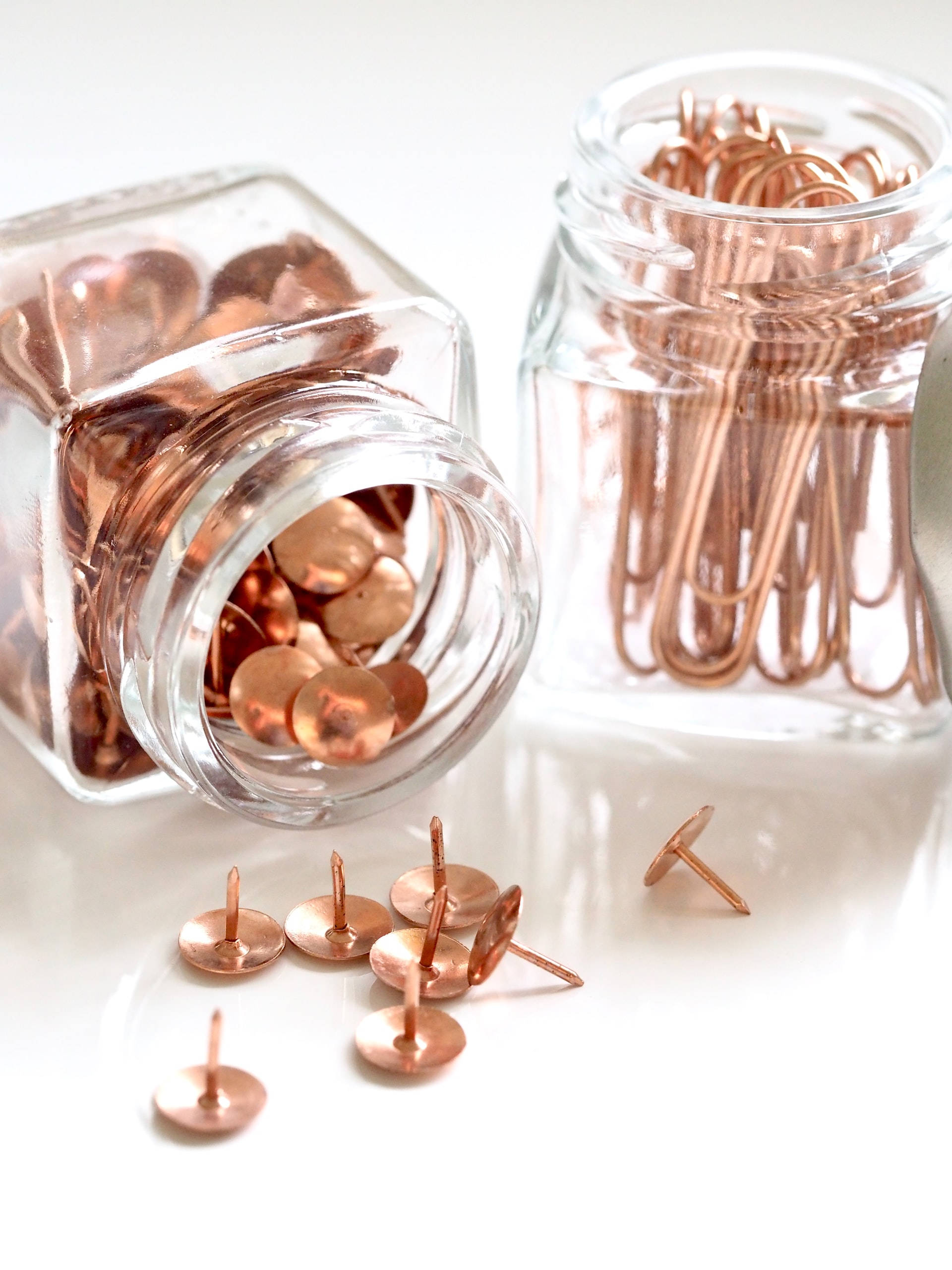 Pini za Rose Gold Aesthetic Picha ya Ukuta