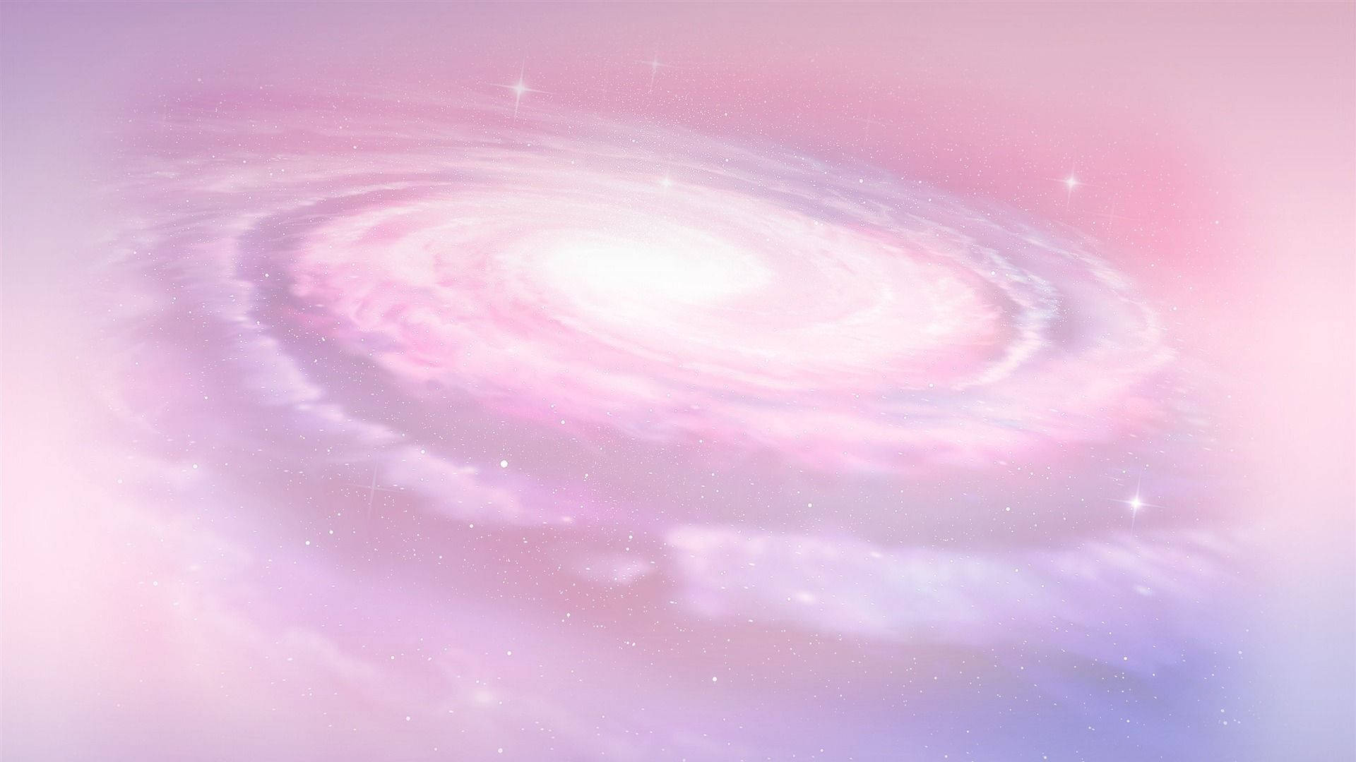 Pink Aesthetic Galaxy Mrembo Picha ya Ukuta