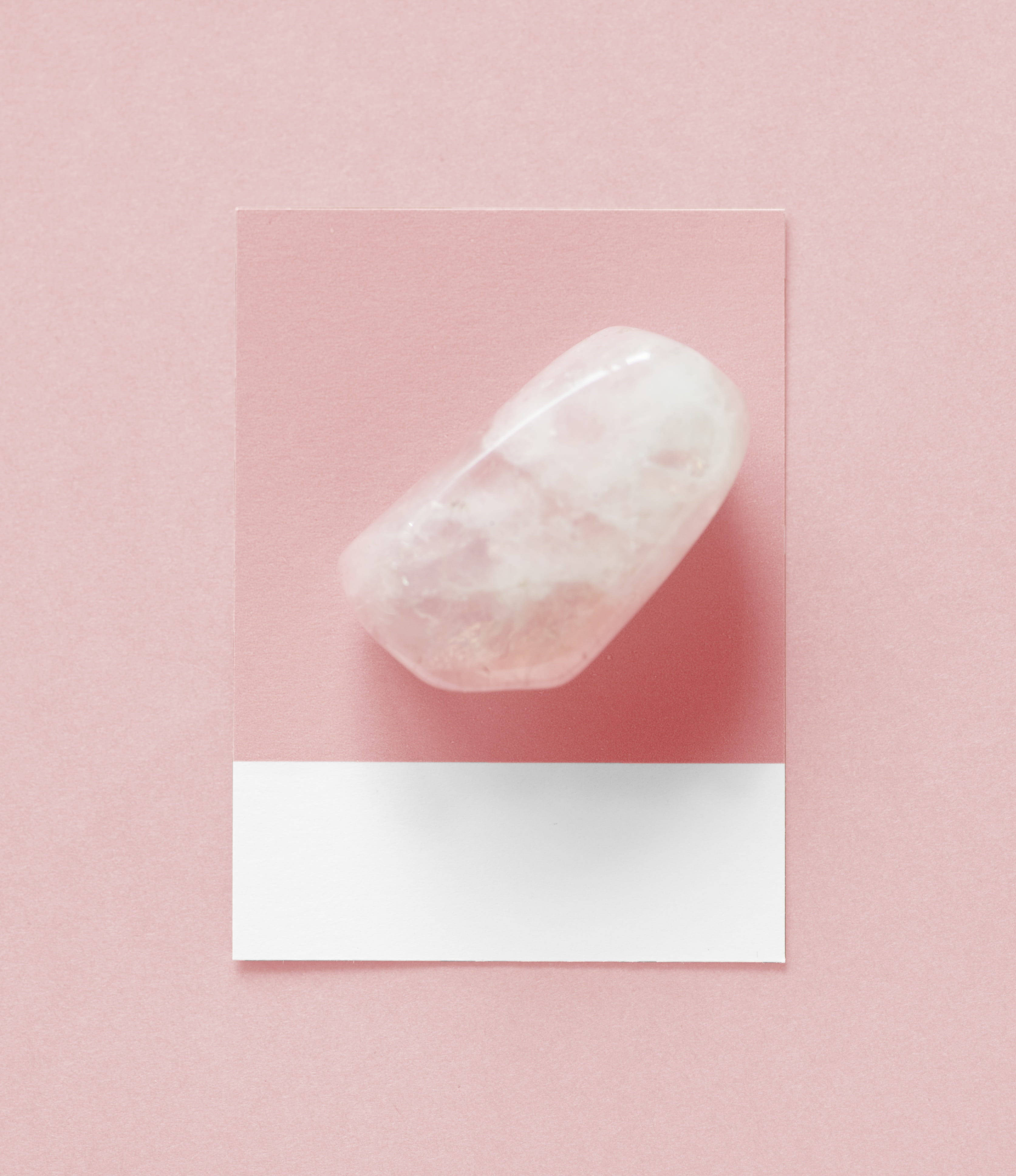Pink ya Marumaru yenye Kadi Picha ya Ukuta