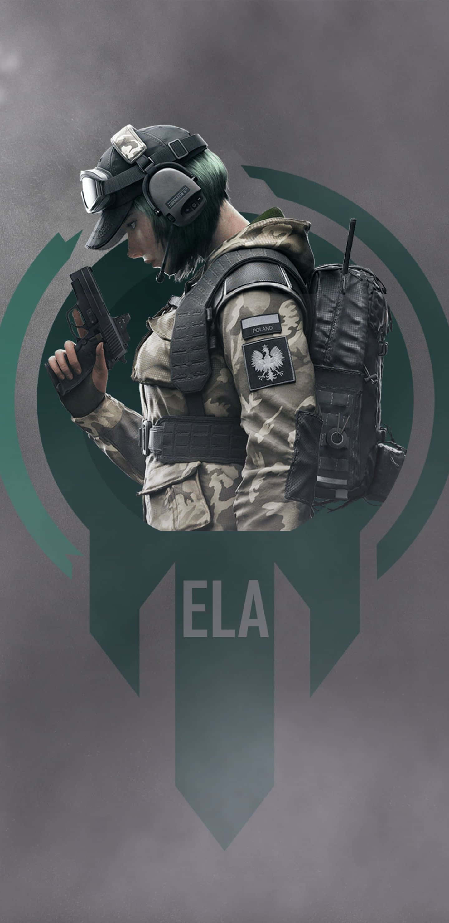 Pixel 3XL kwa Kukumbatia Kamili katika Rainbow Six Siege Picha ya Ukuta