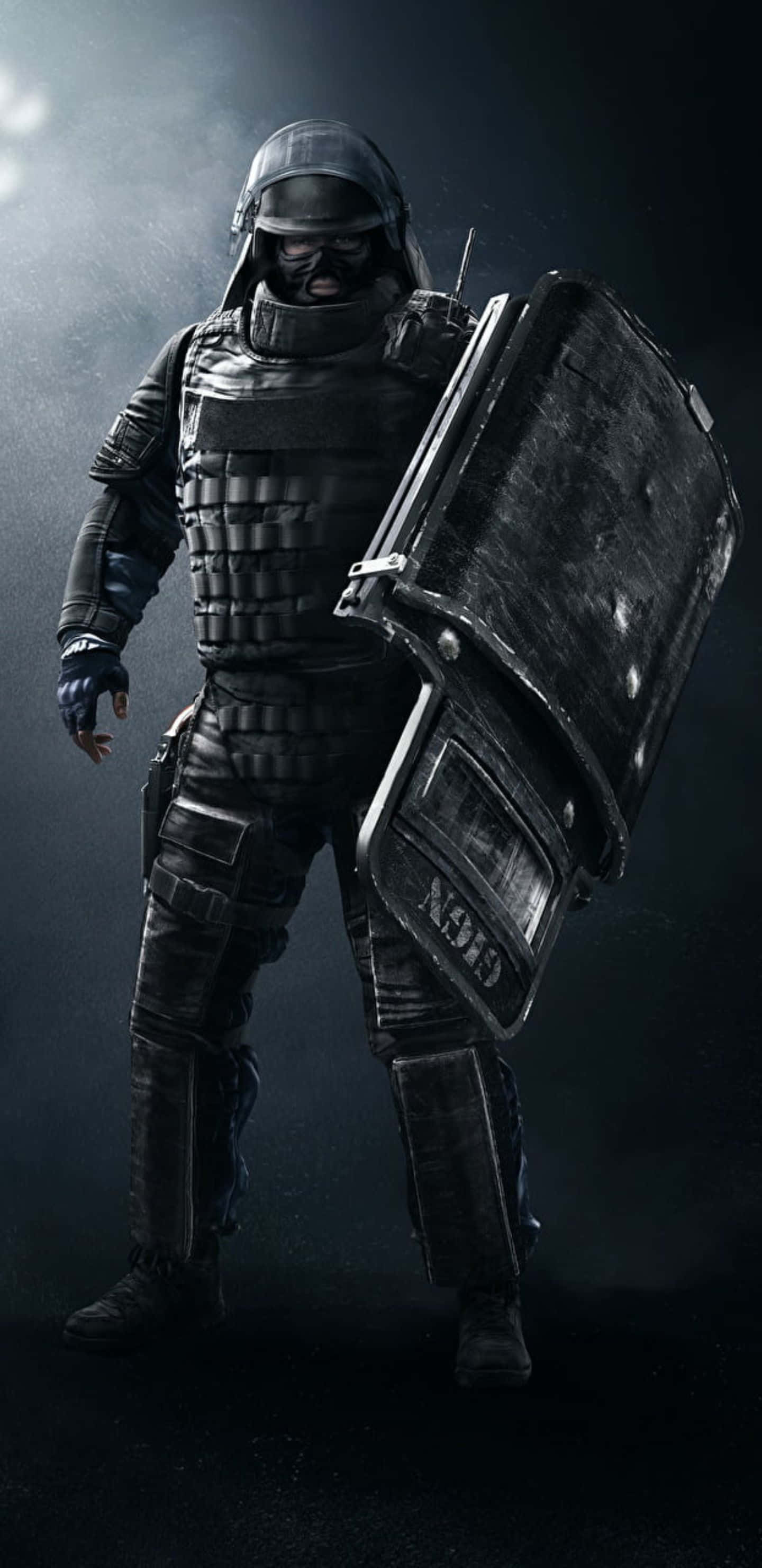 Pixel 3XL na Mchezo wa Rainbow Six Siege kwa Simu Picha ya Ukuta