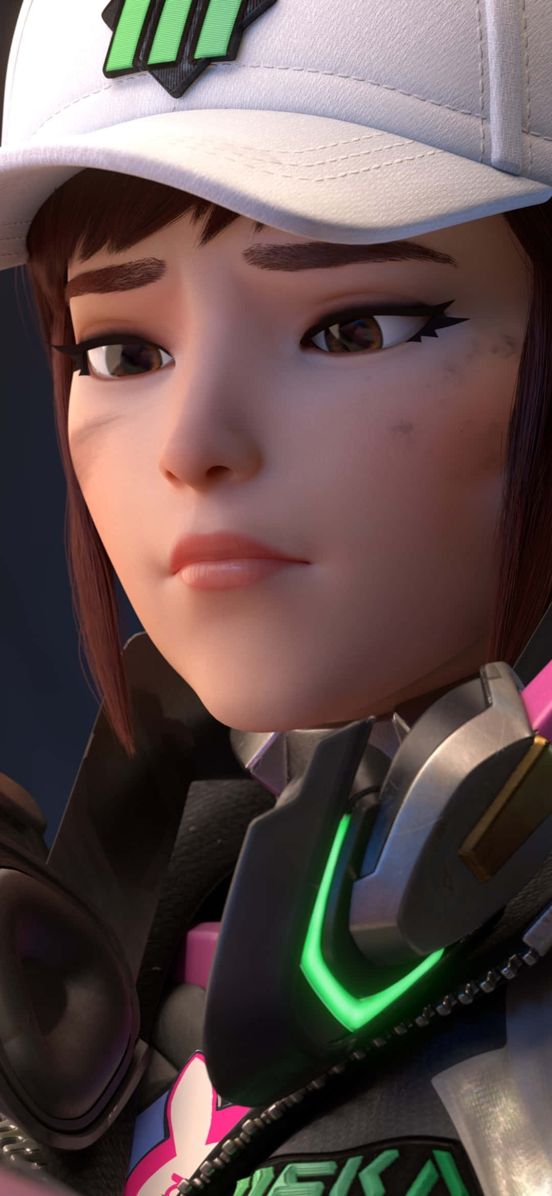 Pixel 3xl Overwatch Background D.Va Picha ya Ukuta