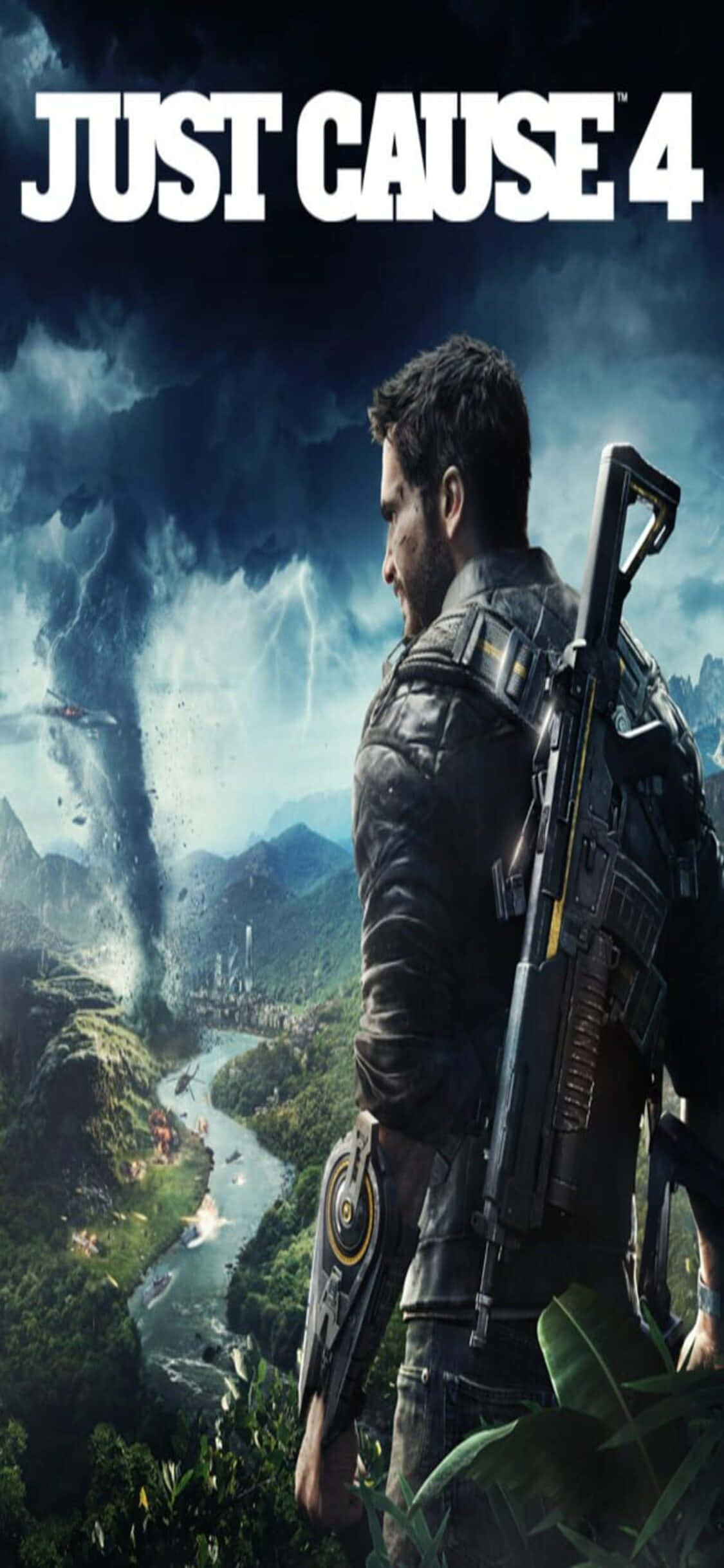 Play Just Cause 4 on your iPhone X! Picha ya Ukuta