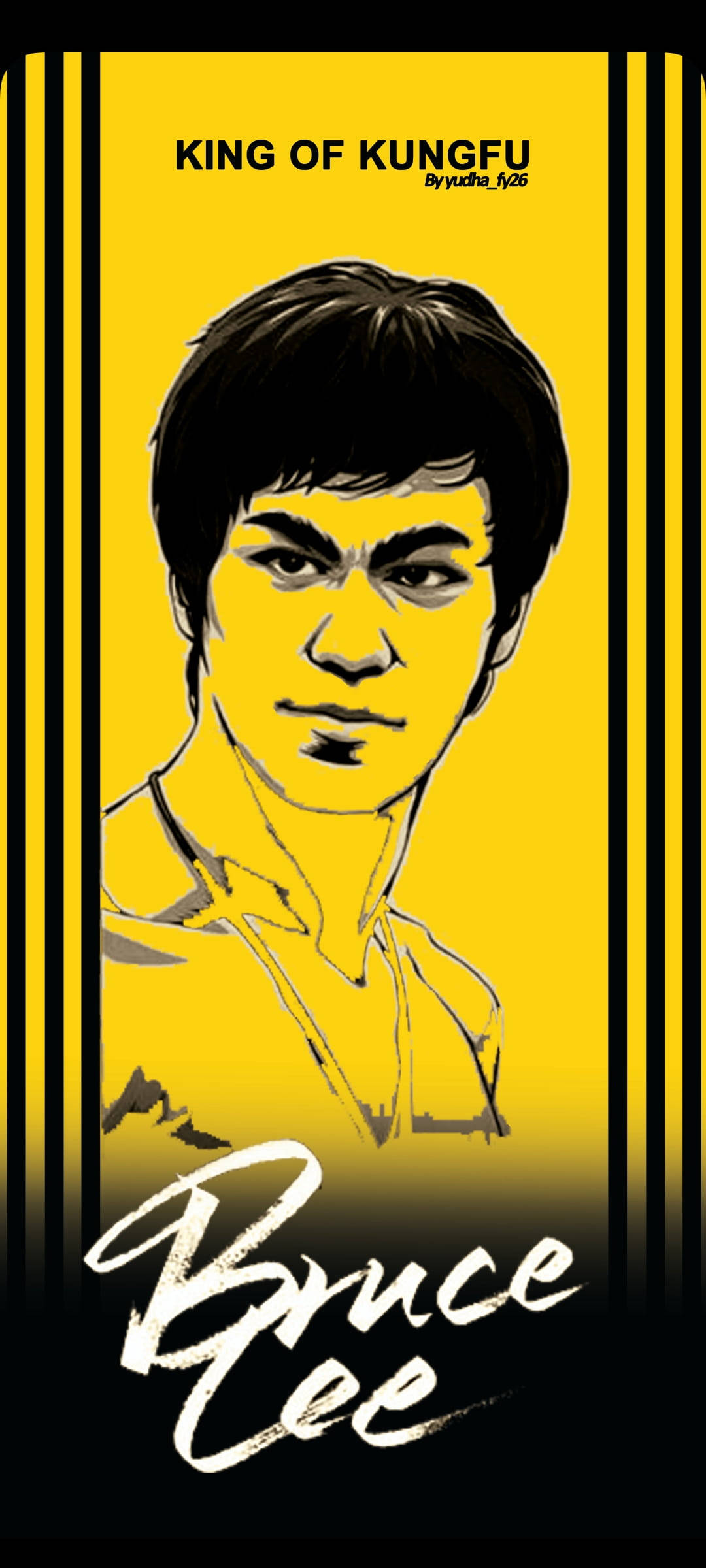 POCO X2 Sanaa ya Bruce Lee Picha ya Ukuta