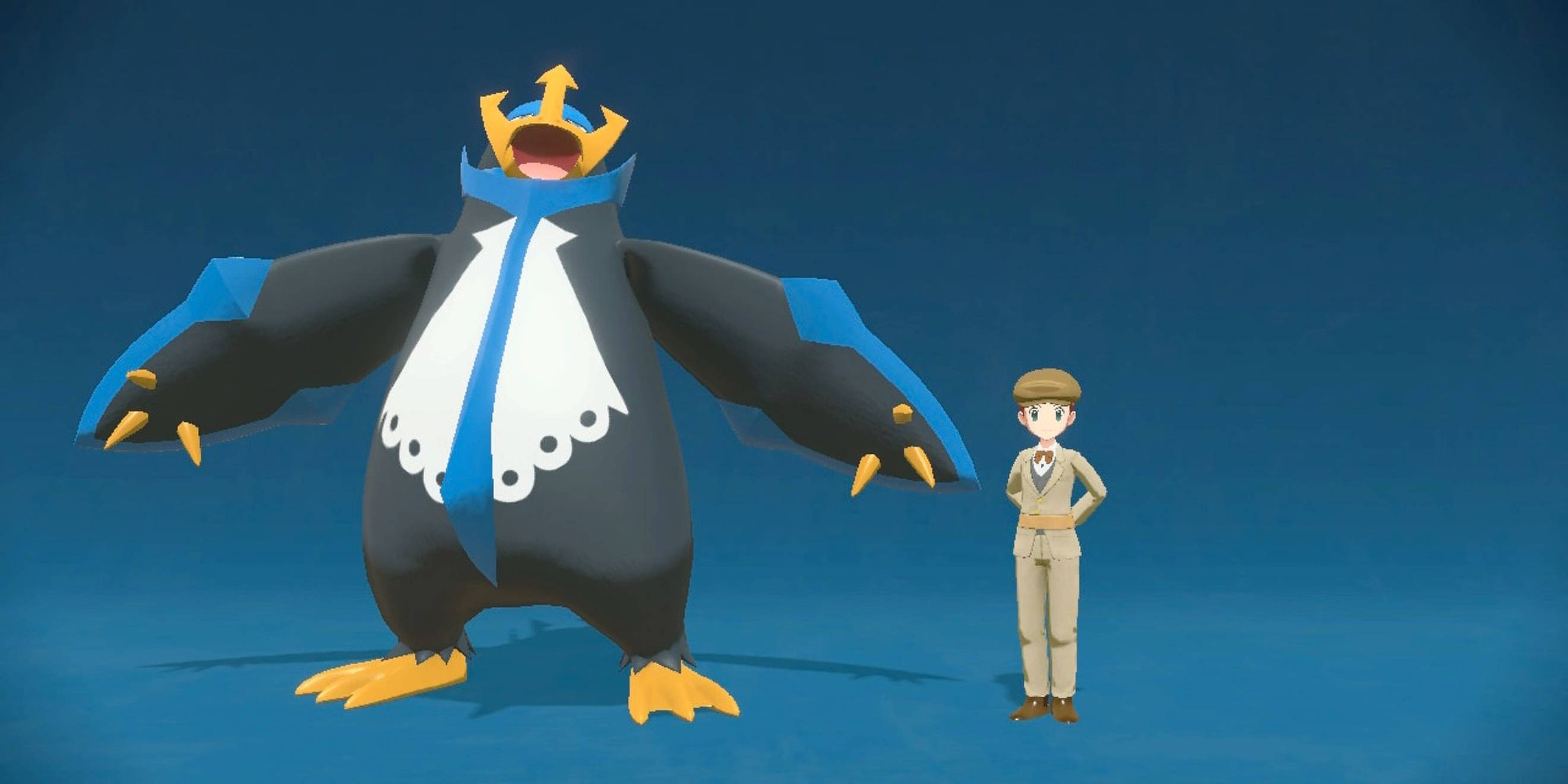 Pokemon Legends Arceus Empoleon Kubwa Picha ya Ukuta