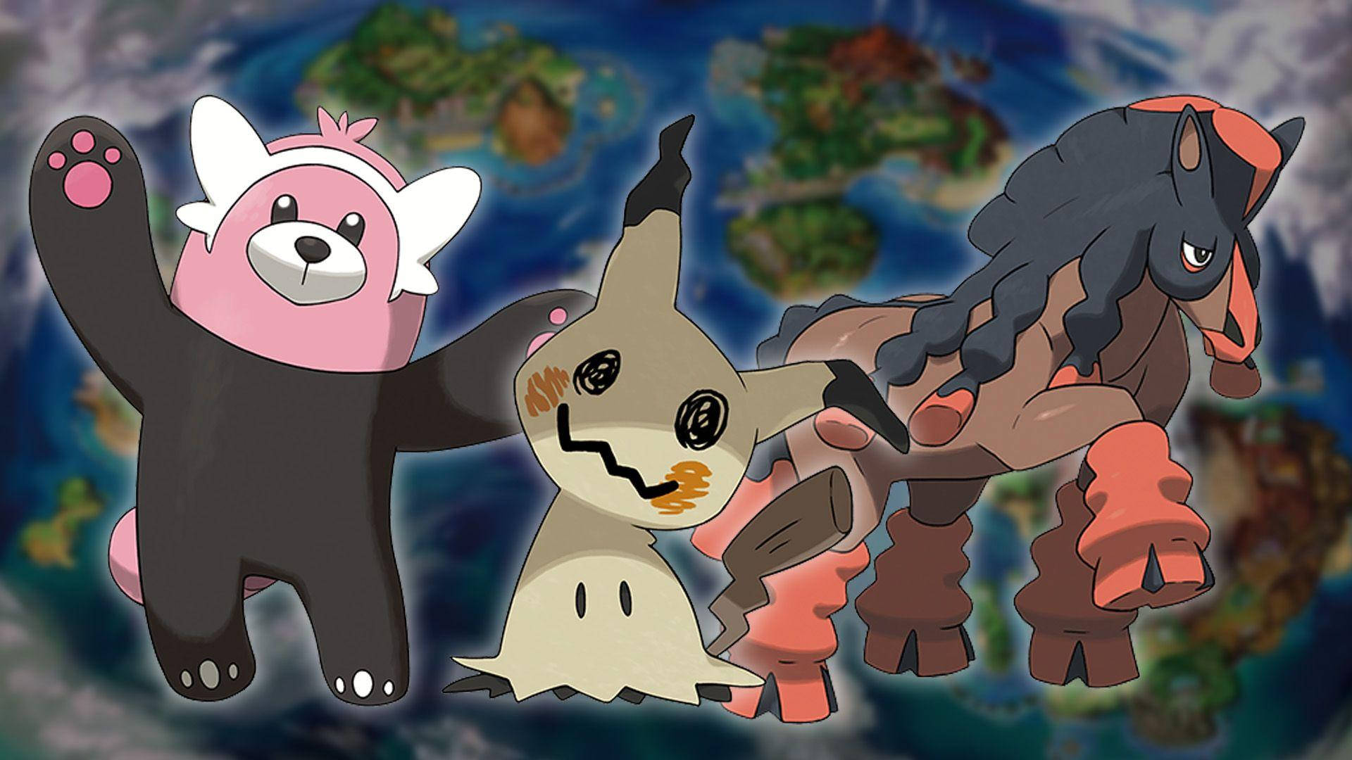 pokemon - ulimwengu wa pokemon Picha ya Ukuta