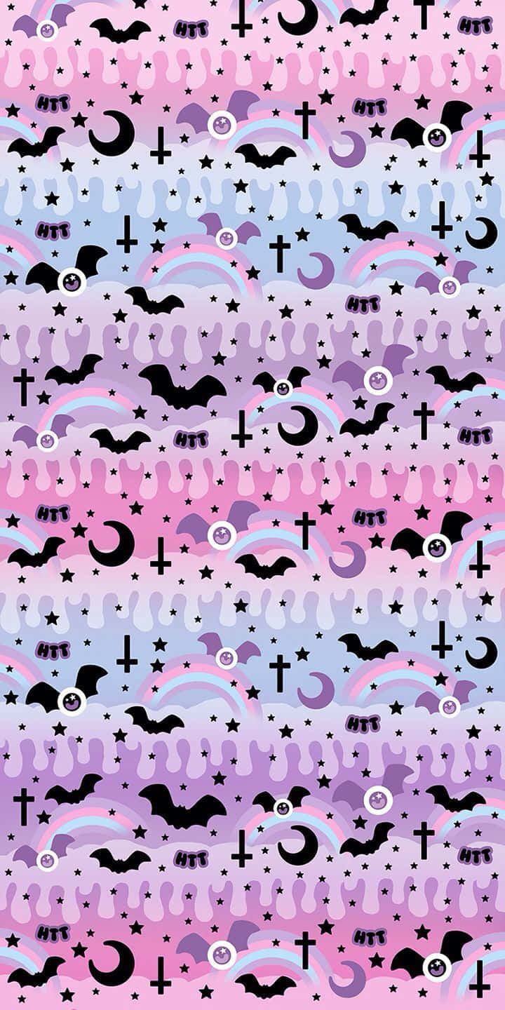 Popo wa Rangi za Pastel za Gothic Picha ya Ukuta