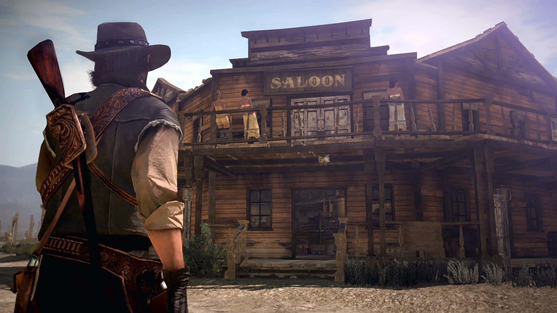 Pori la Magharibi RDR2 Picha ya Ukuta