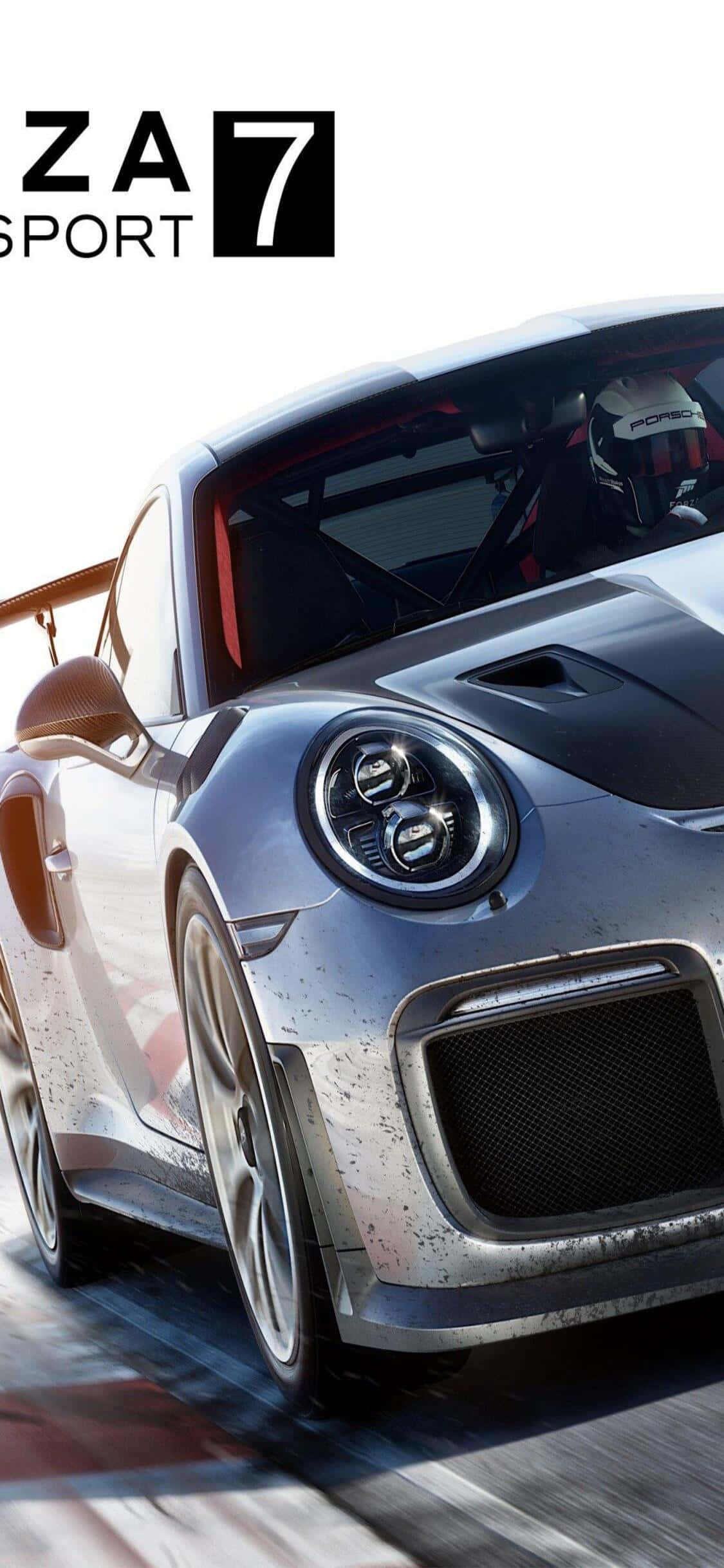 Porsche 911 iPhone X Forza Motorsport 7 Background Picha ya Ukuta