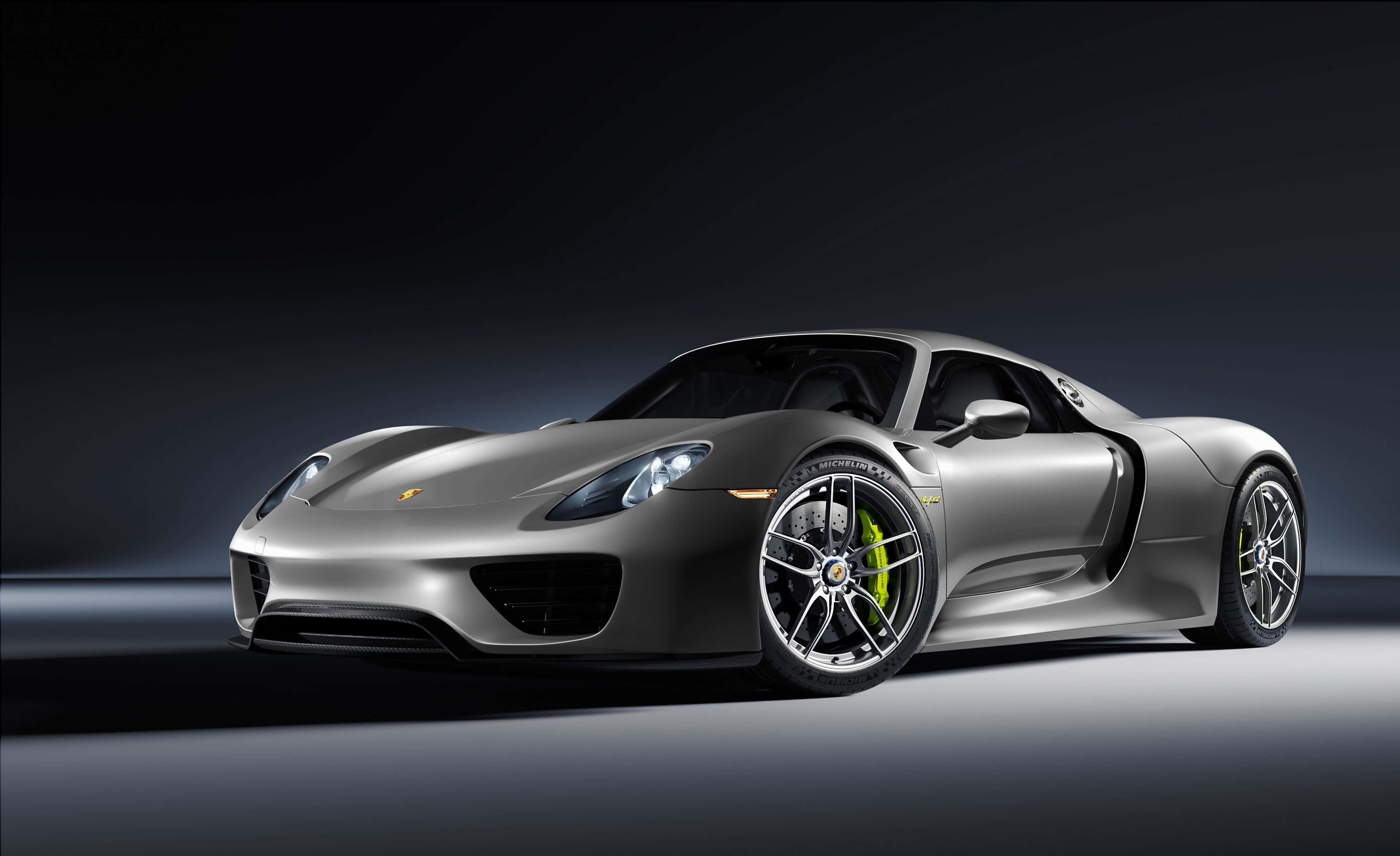Porsche Spyder 4K Ultra HD Picha ya Ukuta