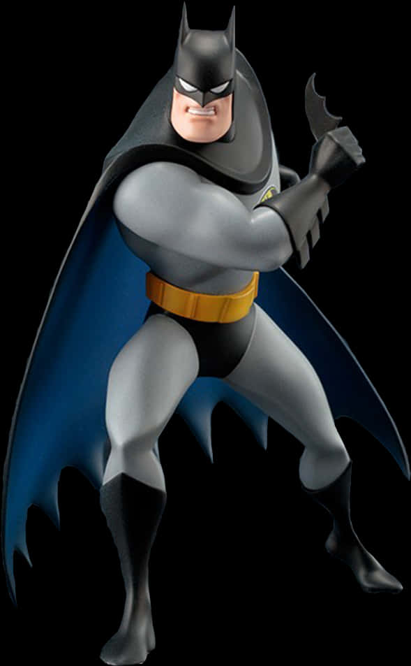 Pose ya Batman ya Katuni ya Kawaida Picha ya Ukuta