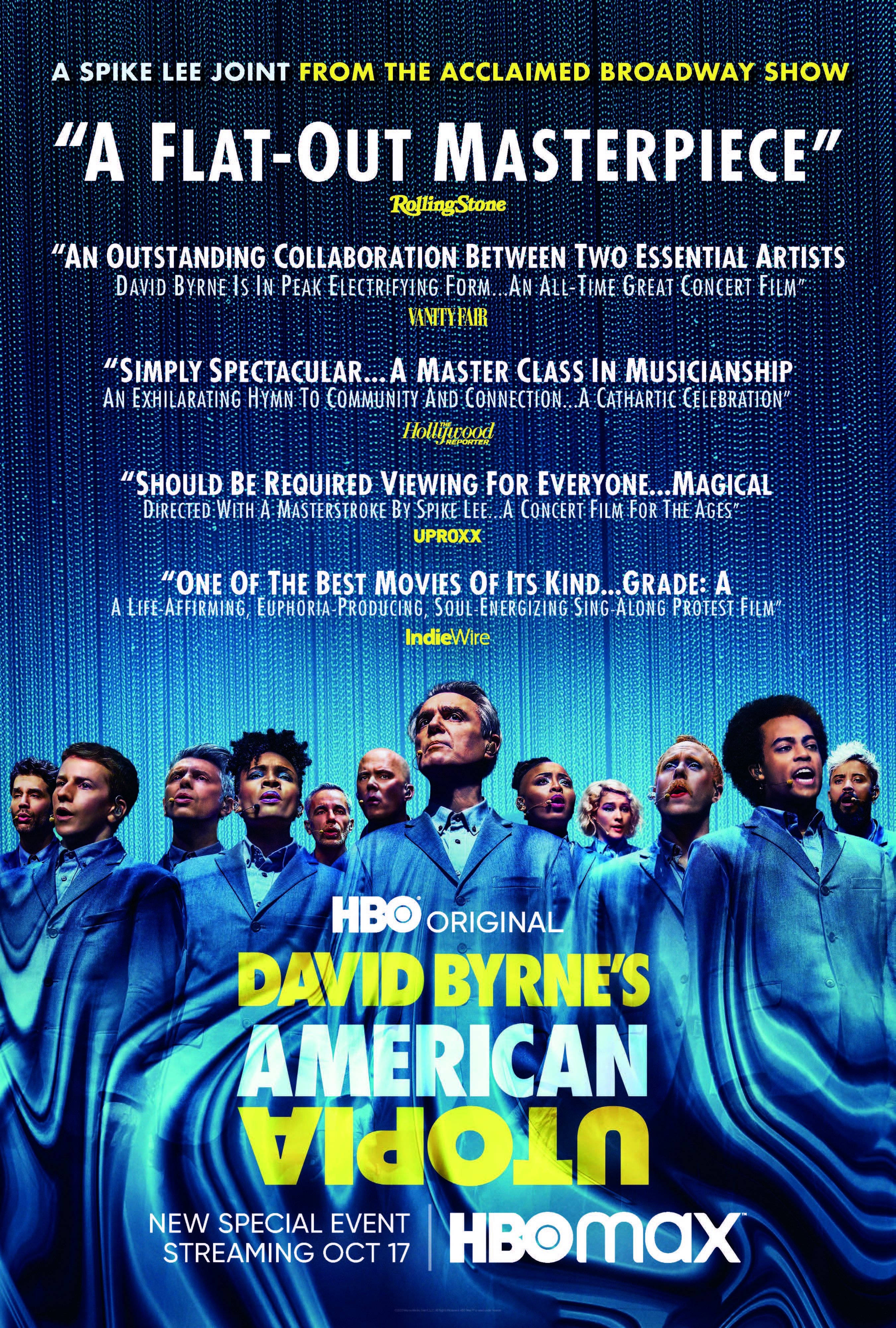 Posta ya David Byrne American Utopia 2020 Picha ya Ukuta