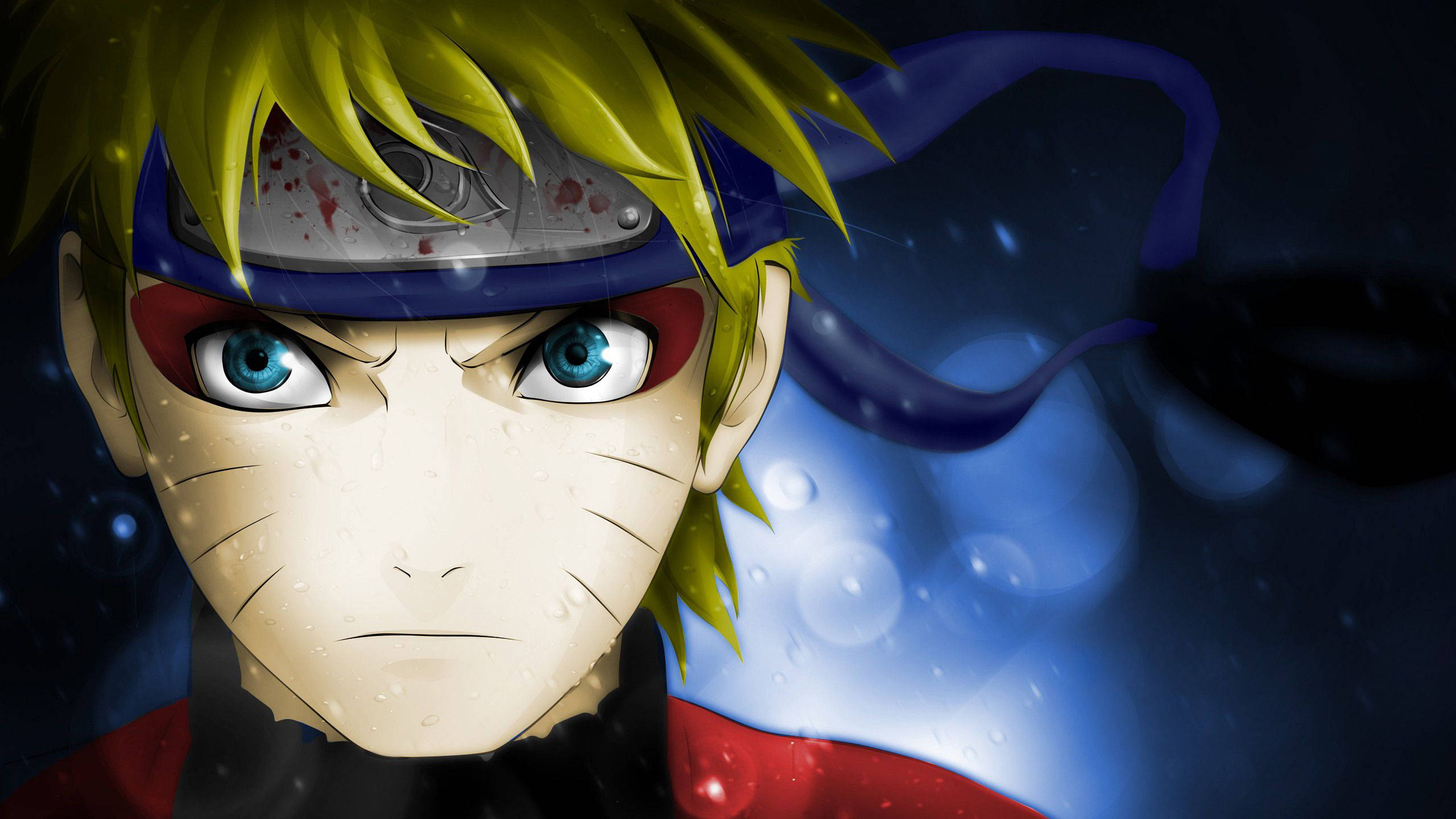 Posta ya Naruto Upande wa Karibu Picha ya Ukuta