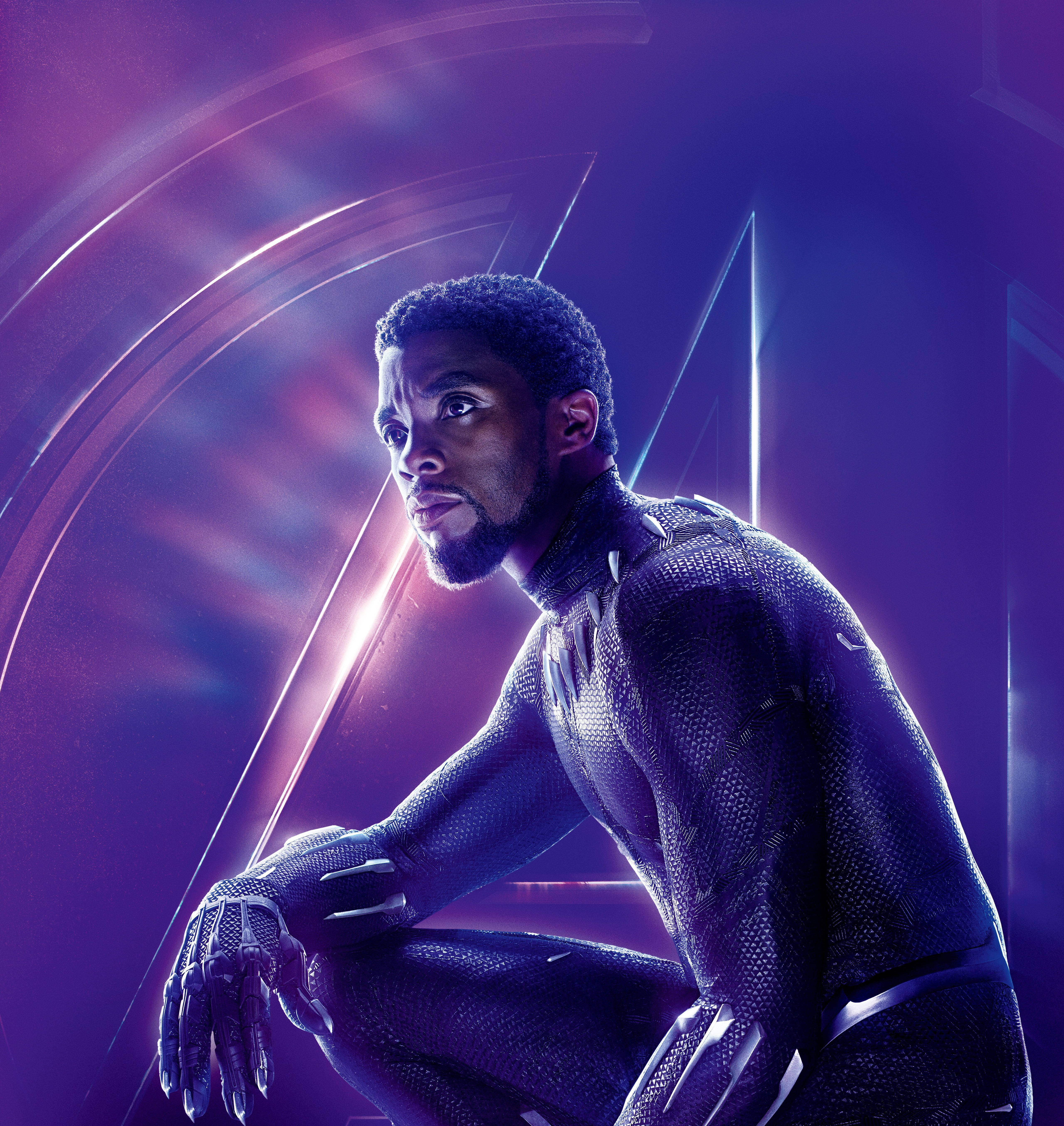Poster ya Chadwick Boseman ya Ubora wa Juu Picha ya Ukuta
