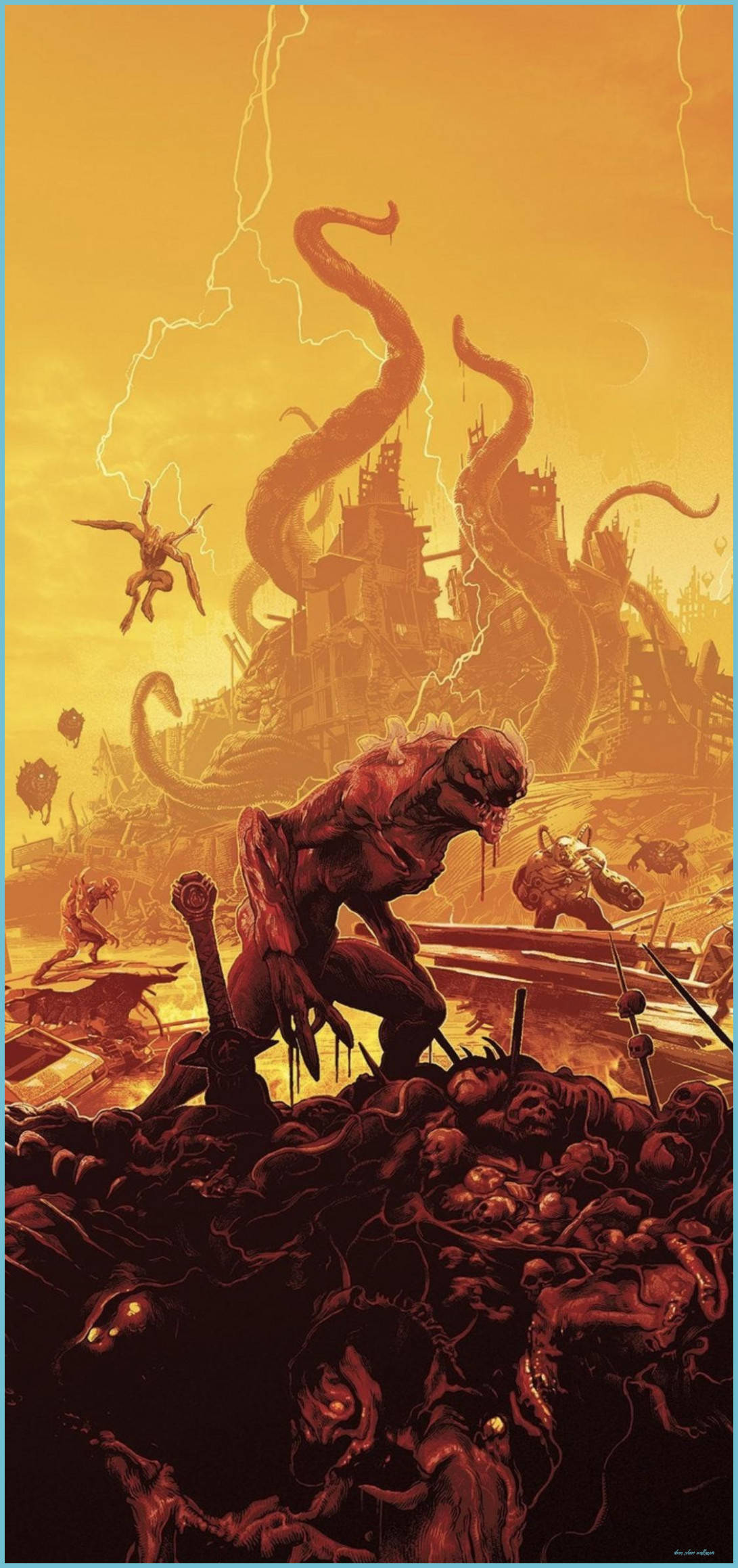 poster ya filamu 'the apocalypse' Picha ya Ukuta